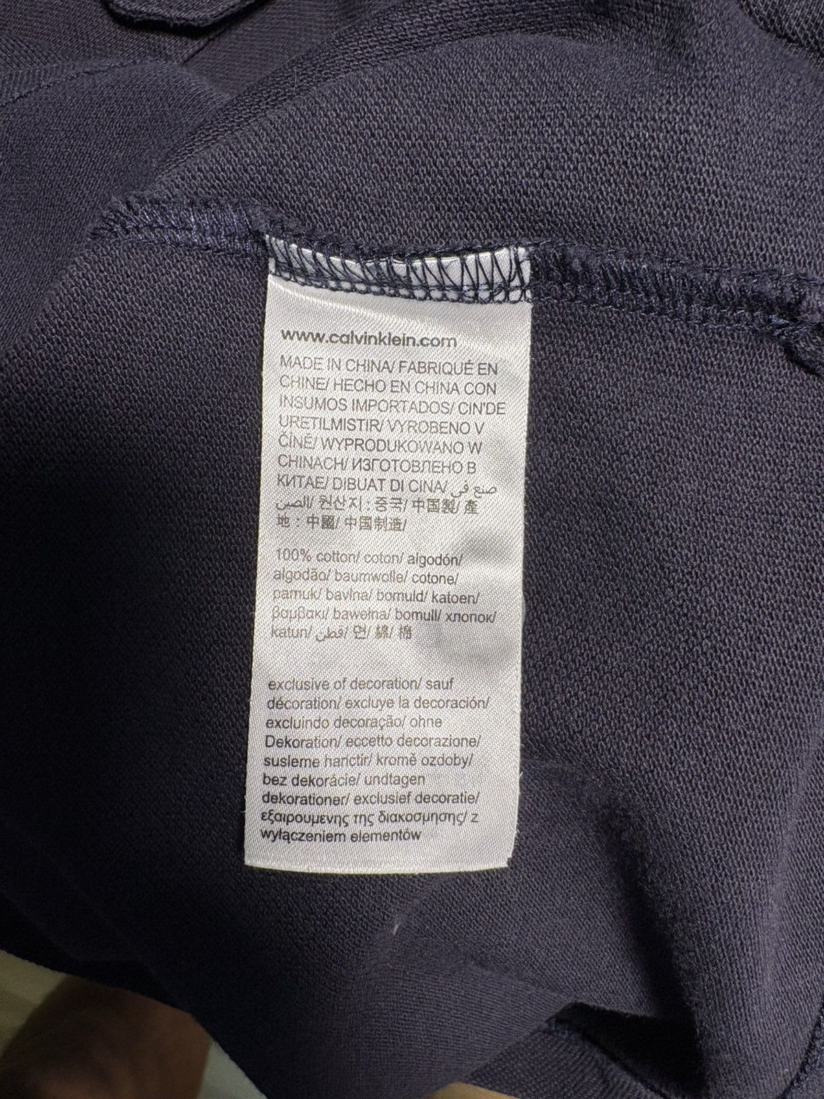 Calvin Klein Calvin Klein Jeans Western-Style Utility Polo Size US L / EU 52-54 / 3 - 9 Thumbnail