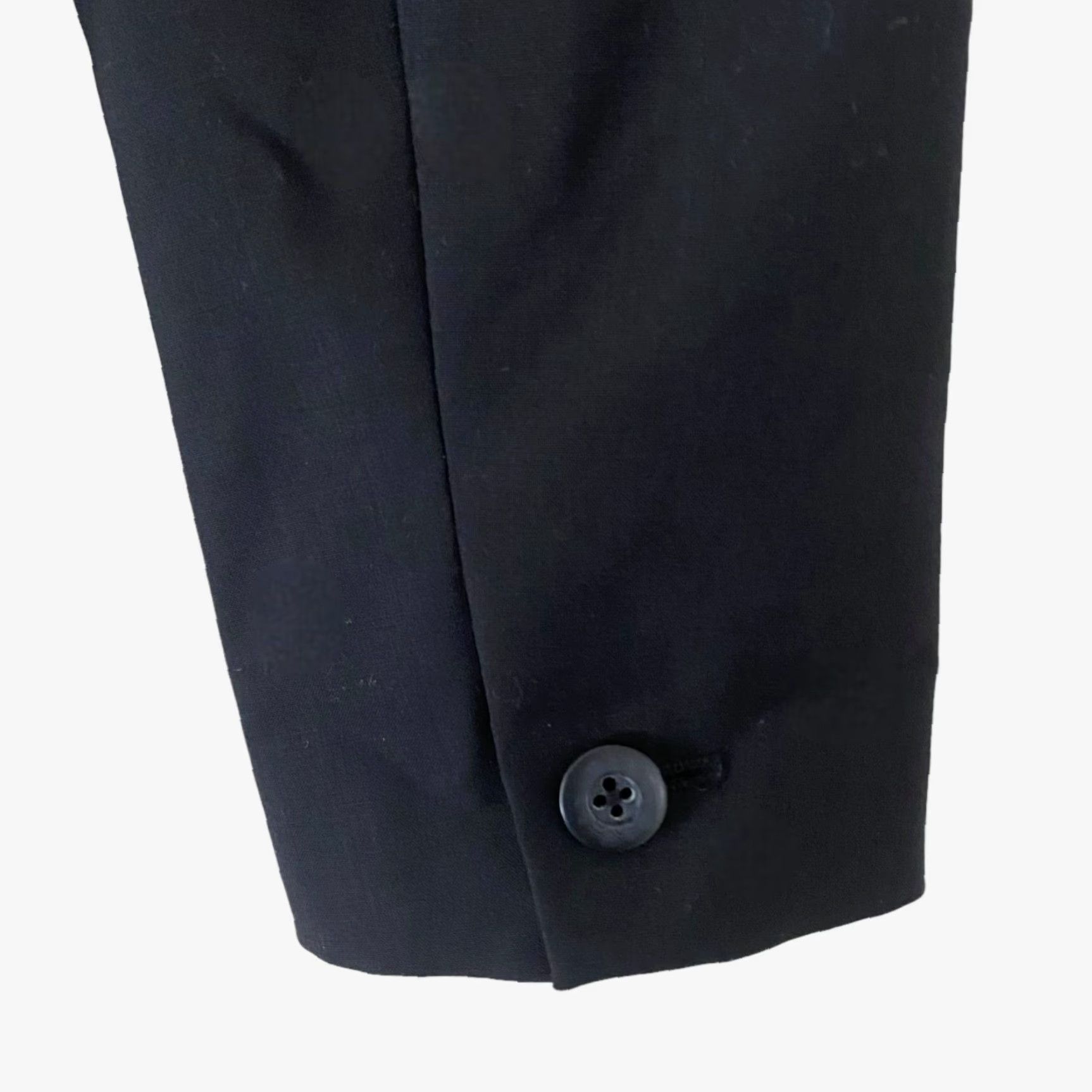 J. Jill J.Jill Blazer Women's Size 4 Black Wool Blend Ponte Double Button Jacker Formal Size S / US 4 / IT 40 - 7 Thumbnail
