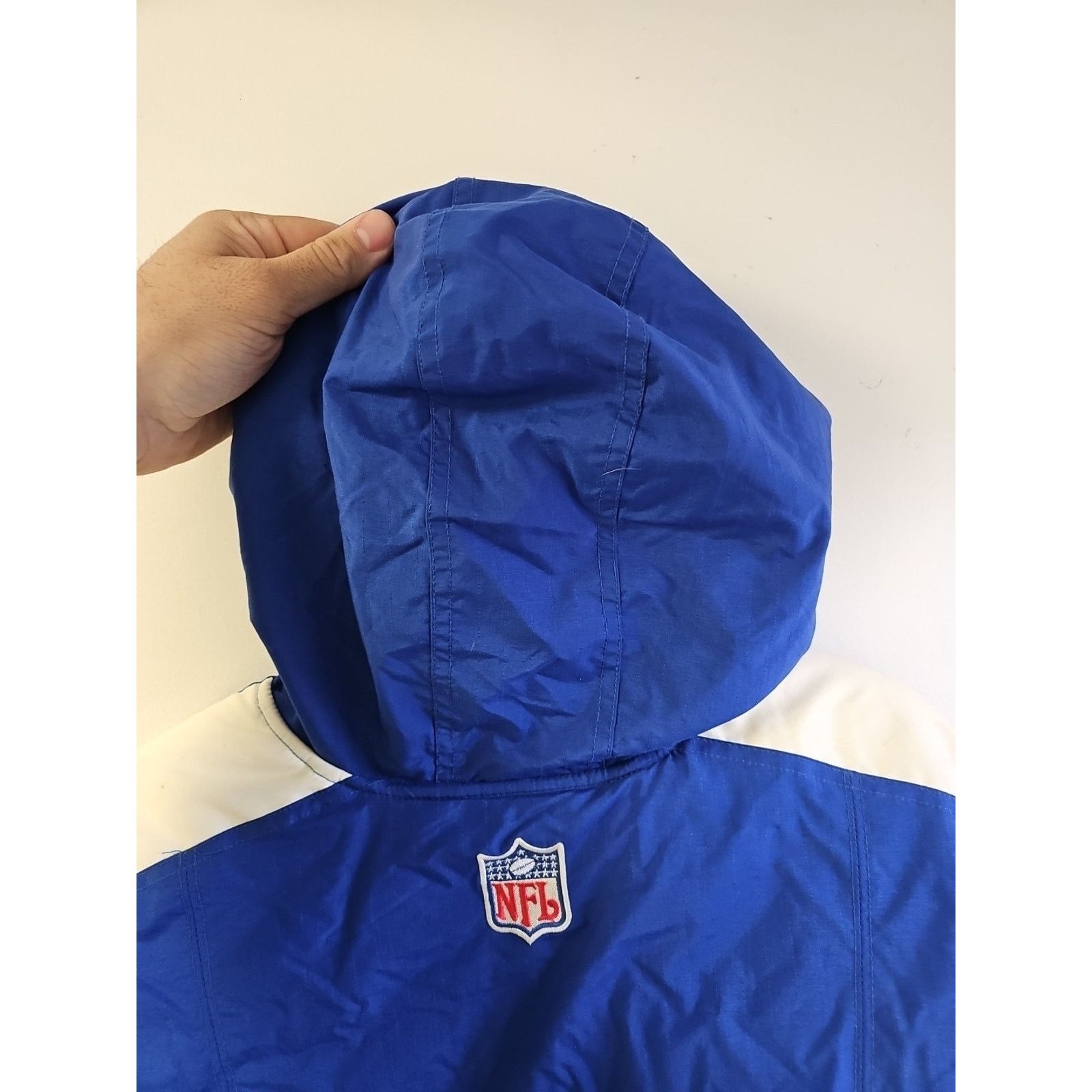 Nike VTG Indianapolis Colts Puffer Jacket Mens L Nike NFL 90s Y2K Size US L / EU 52-54 / 3 - 13 Thumbnail