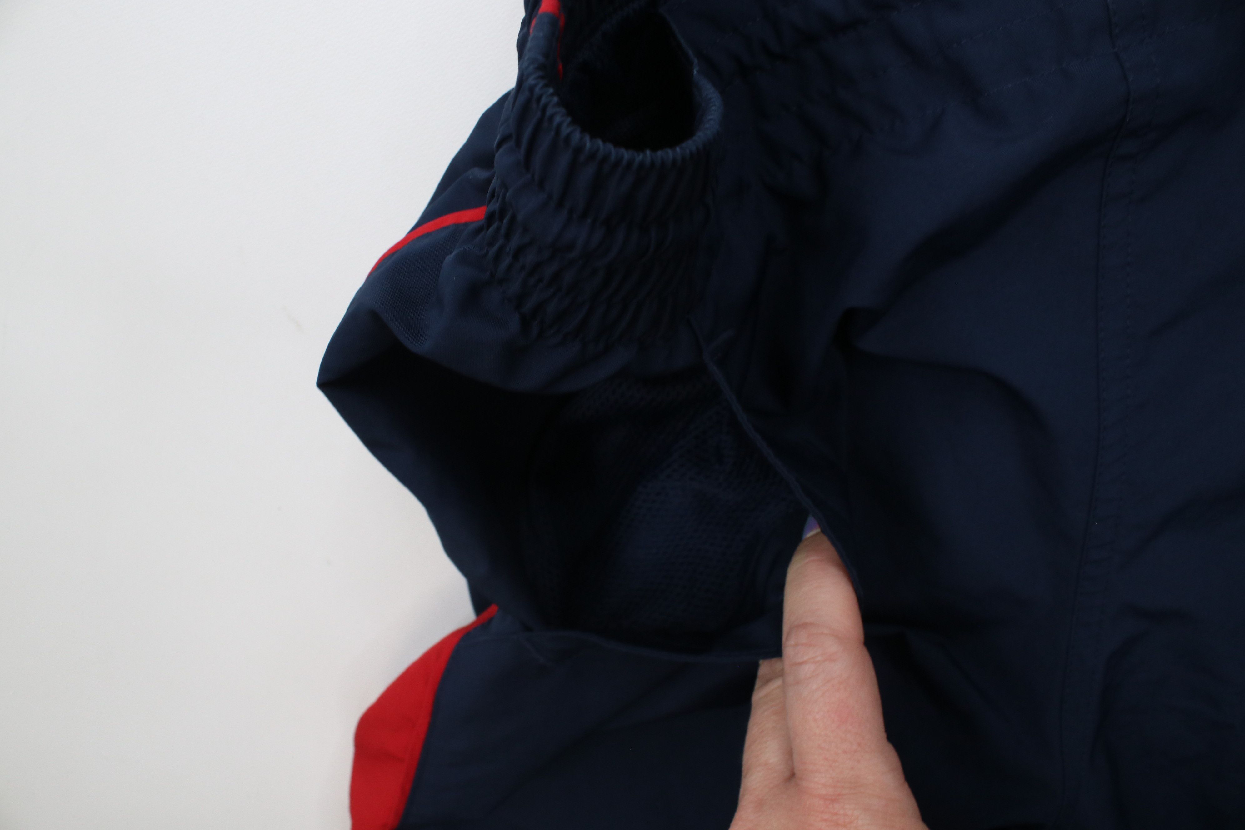 Nike Vintage Y2K Nike Swoosh Lined Wide Leg Windbreaker Pants Size US 34 / EU 50 - 9 Thumbnail