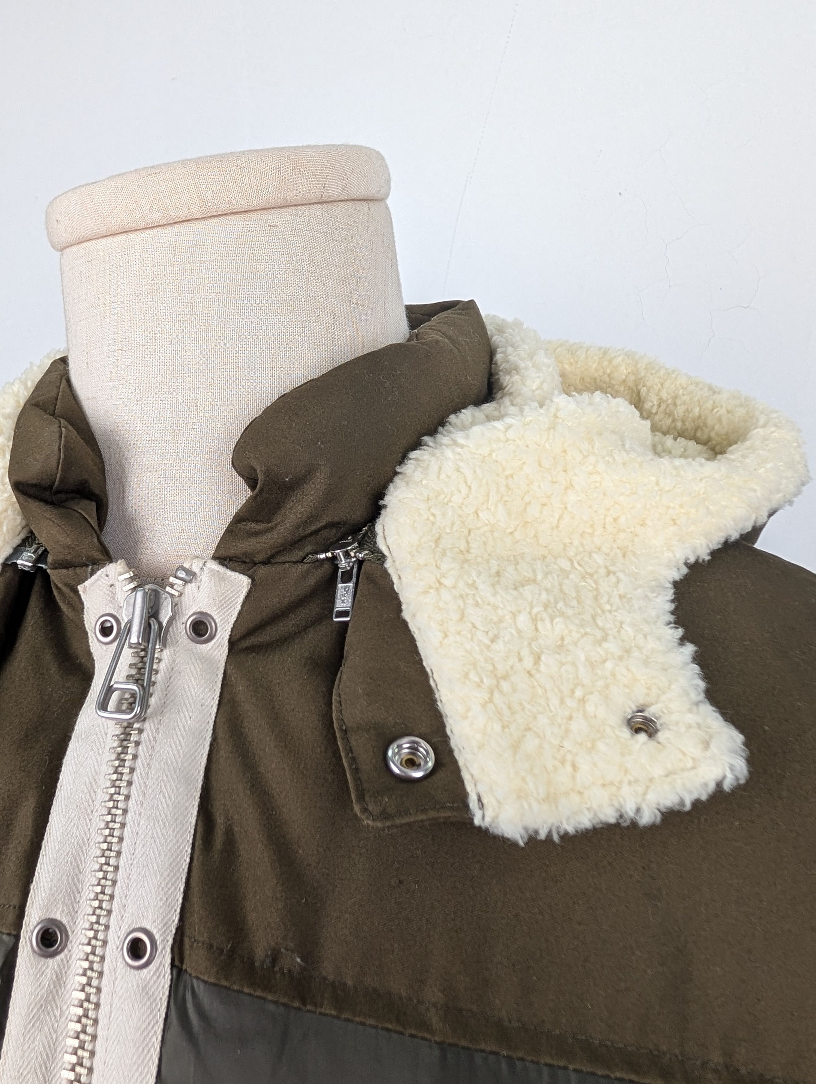 John Undercover John Undercover Khaki 2-Way Puffer Down With Hood Size US L / EU 52-54 / 3 - 3 Thumbnail