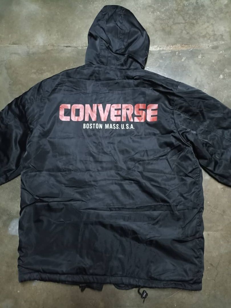 Converse × Vintage Vintage Converse Sherpa Jacket Size US L / EU 52-54 / 3 - 4 Thumbnail
