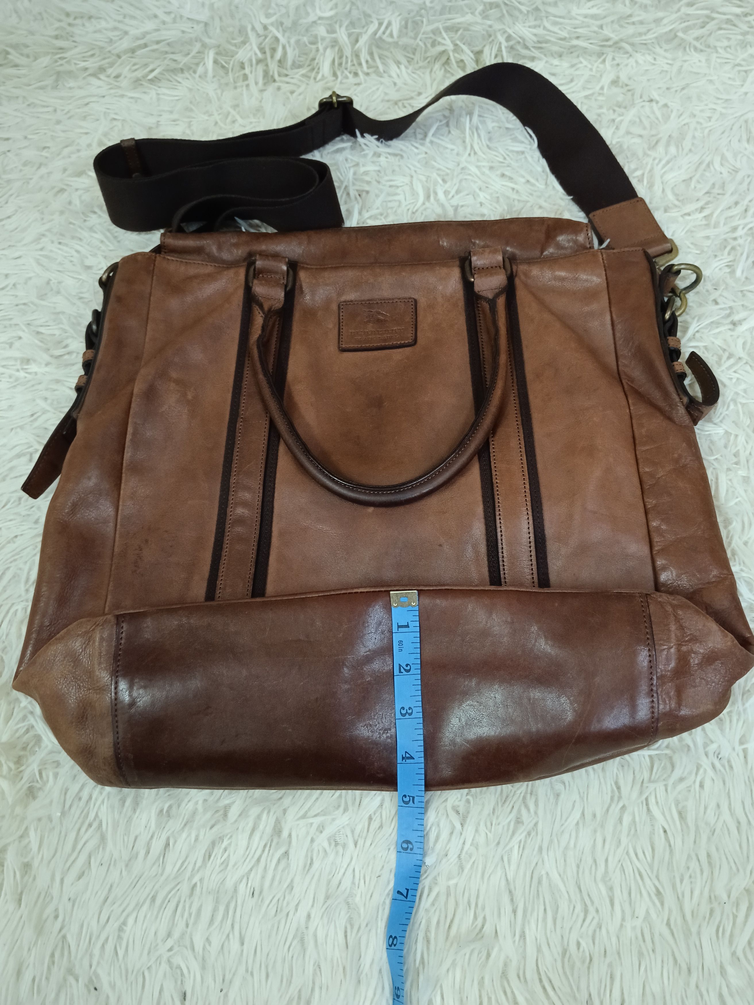Burberry BURBERRY 2WAYS PATINA LEATHER Size ONE SIZE - 5 Thumbnail