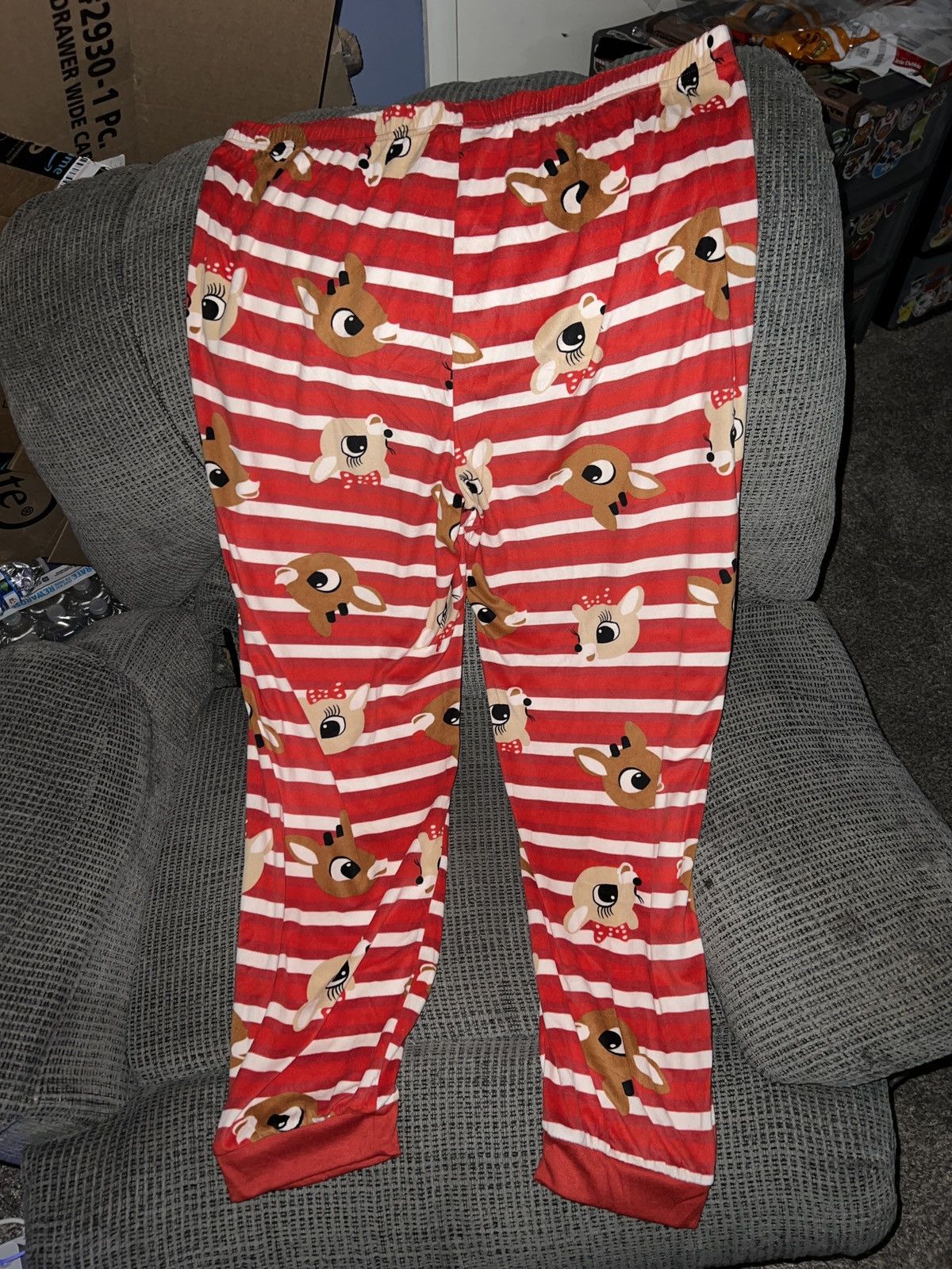 Hypebeast Briefly Stated Rudolph The Red-Nosed Reindeer All-Over Pants Size US 40 / EU 56 - 2 Thumbnail