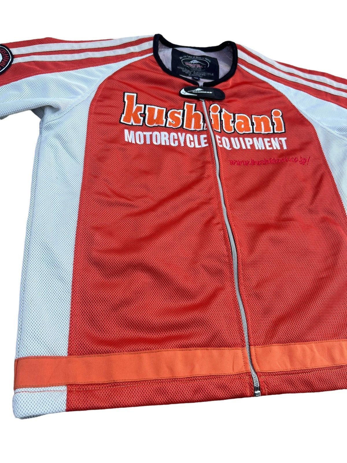 Japanese Brand × Sports Specialties Vintage 2002 KUSHITANI Racing Specialist Mesh Jacket Shirt Size US L / EU 52-54 / 3 - 13 Thumbnail
