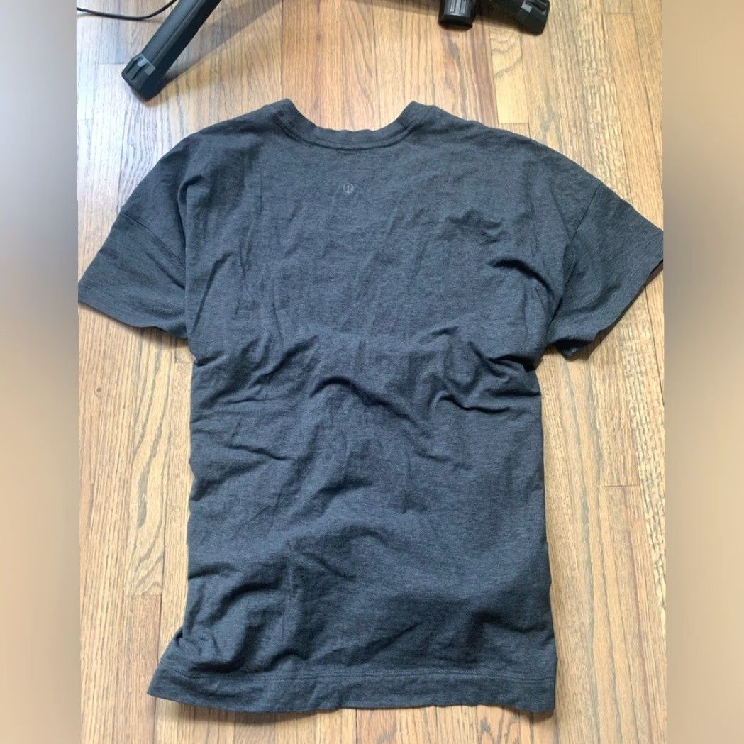 Lululemon Lululemon Front Tie Tee Women's S Black Casual Shirt Size ONE SIZE - 5 Thumbnail