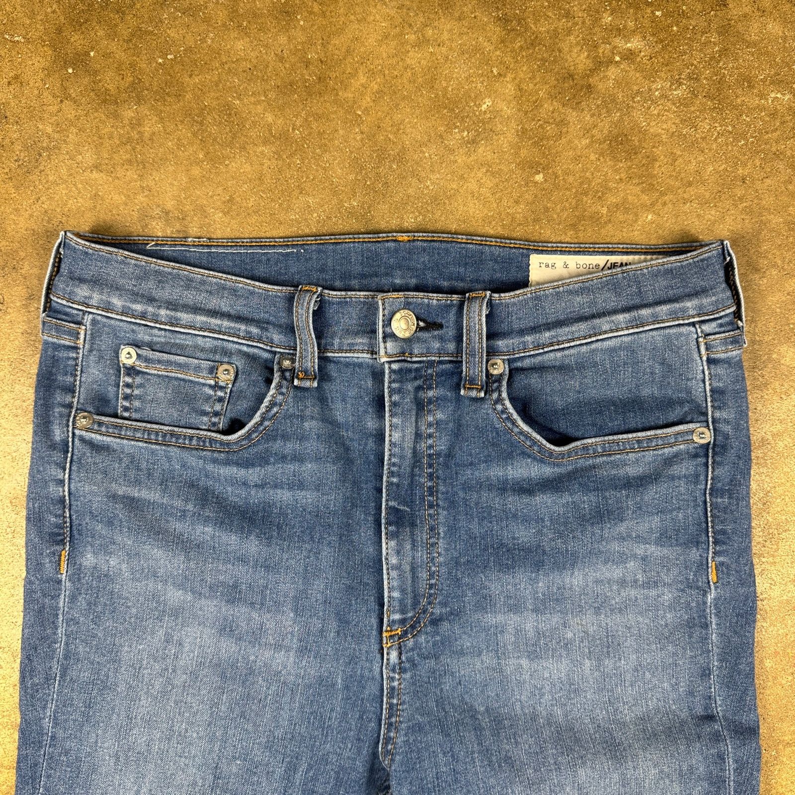Rag & Bone Rag & Bone High Rise Skinny Jeans Women’s Size 30 Blue USA Size 30" / US 8 / IT 44 - 2 Thumbnail