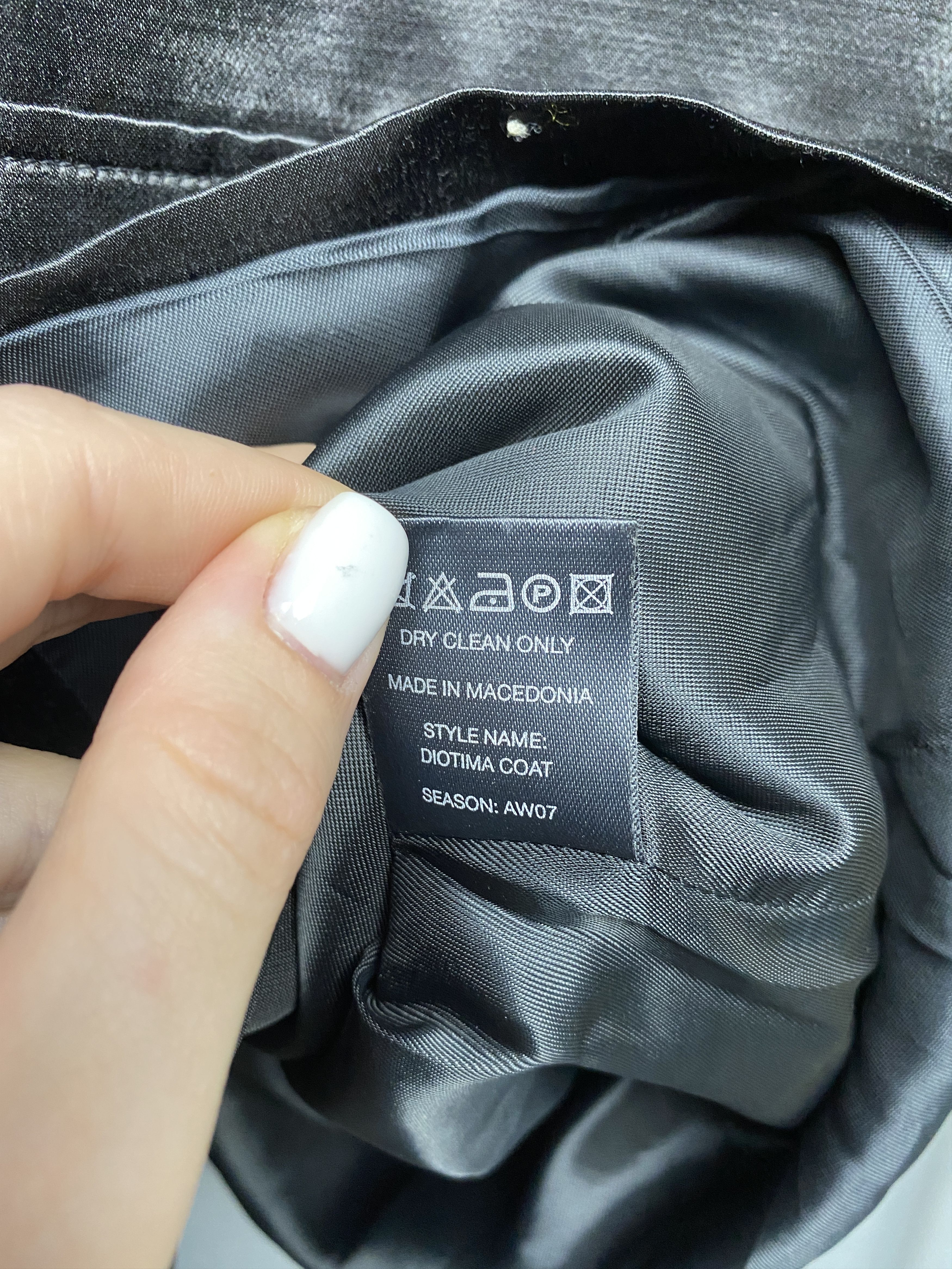 Allsaints Allsaints Womens Diotima Wool Nylon Trench Coat Jacket Size M / US 6-8 / IT 42-44 - 6 Thumbnail
