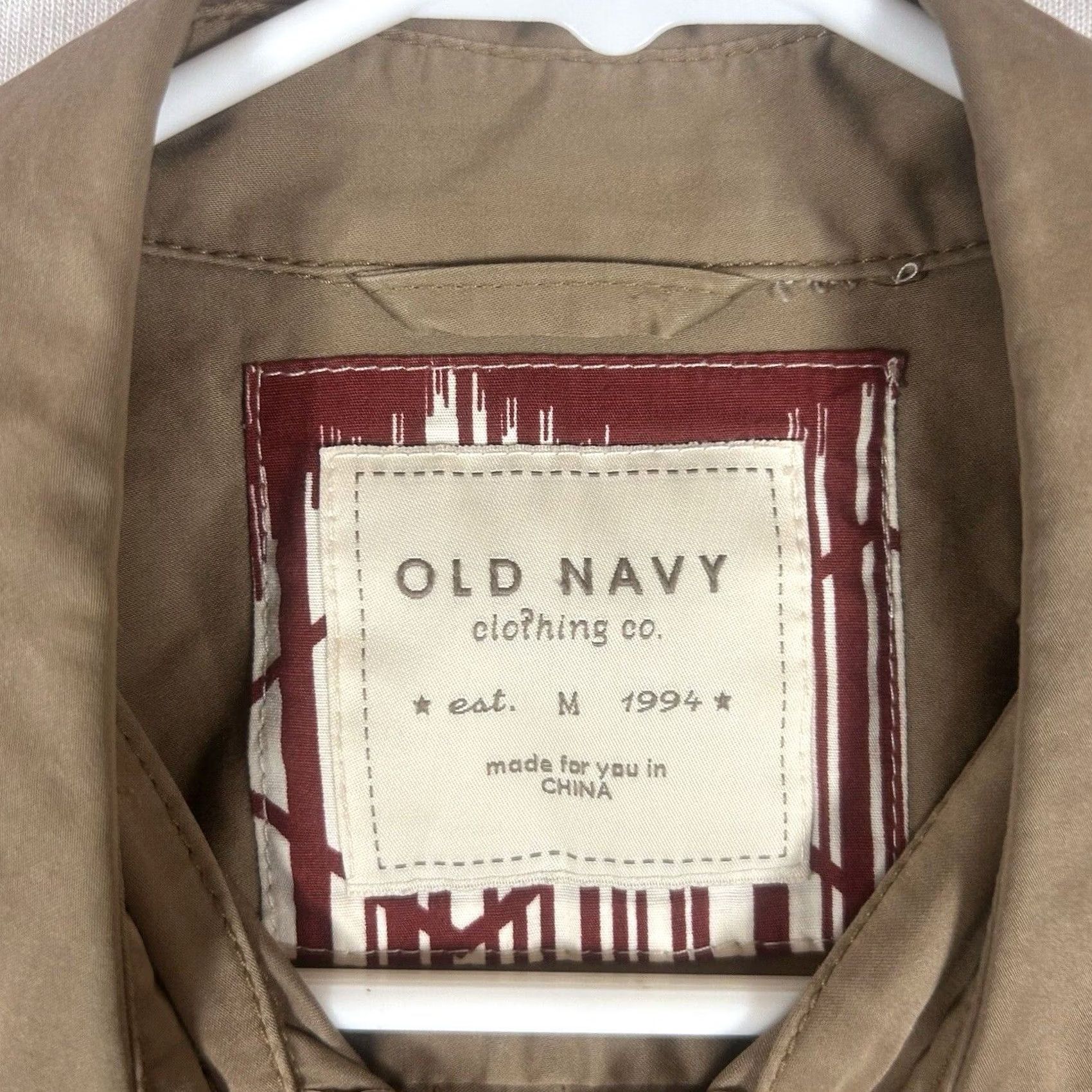 Old Navy Old Navy Jacket Womens M Tan Corduroy Long Sleeve Button Collared Casual Belted Size M / US 6-8 / IT 42-44 - 4 Thumbnail