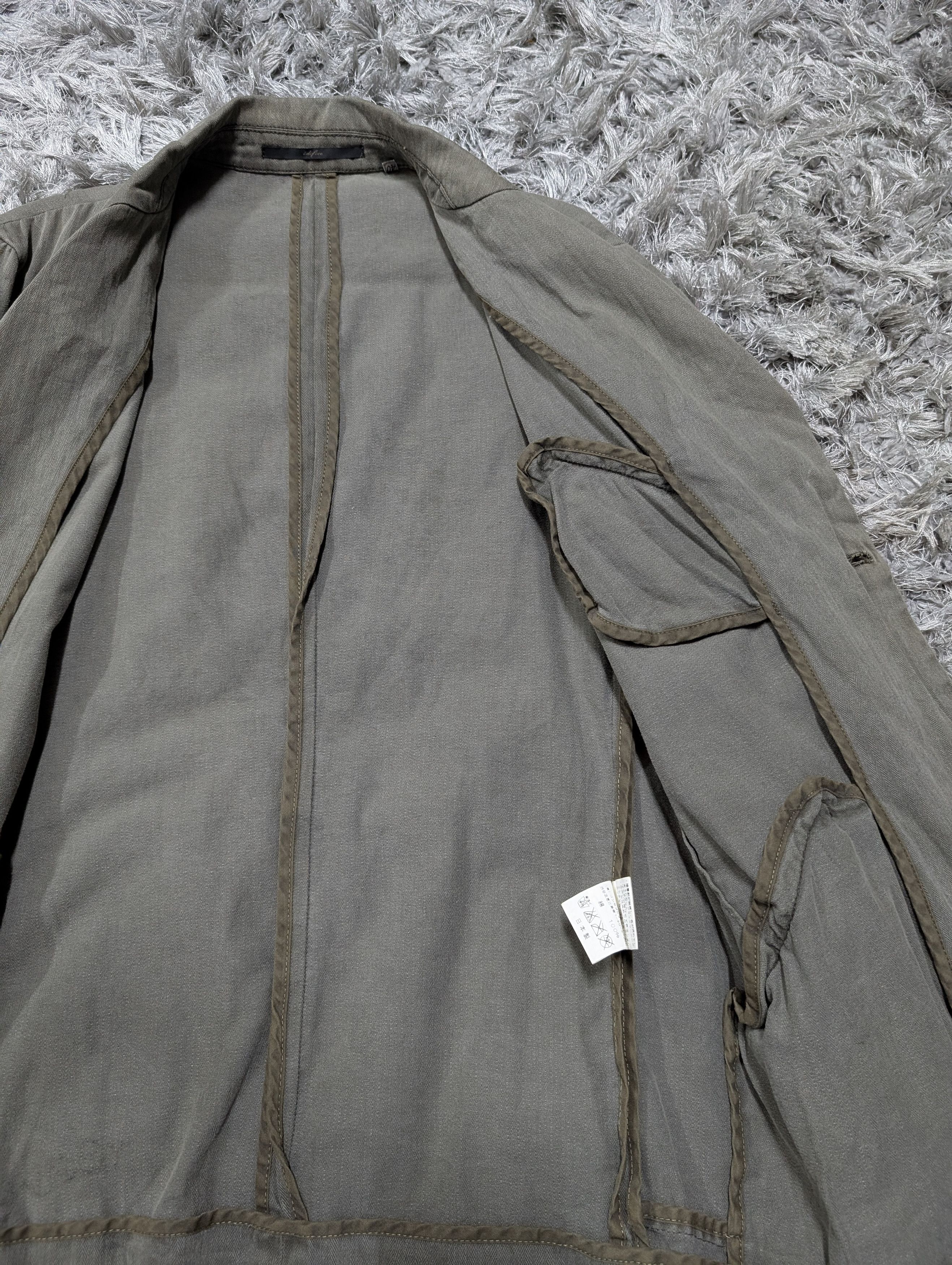 Edifice Japan Classic Edifice Single Button Slit Jacket Fade Outdoor Coat Size US S / EU 44-46 / 1 - 9 Thumbnail