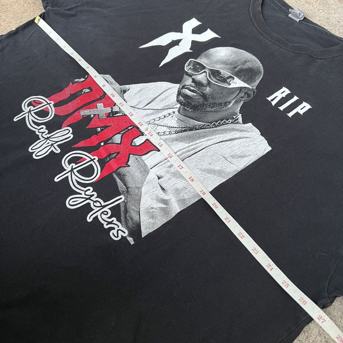 Rap Tees DMX Ruff Ryders RIP Tee 3XL oversized Hip Hop Tribute Size US XXL / EU 58 / 5 - 7 Thumbnail