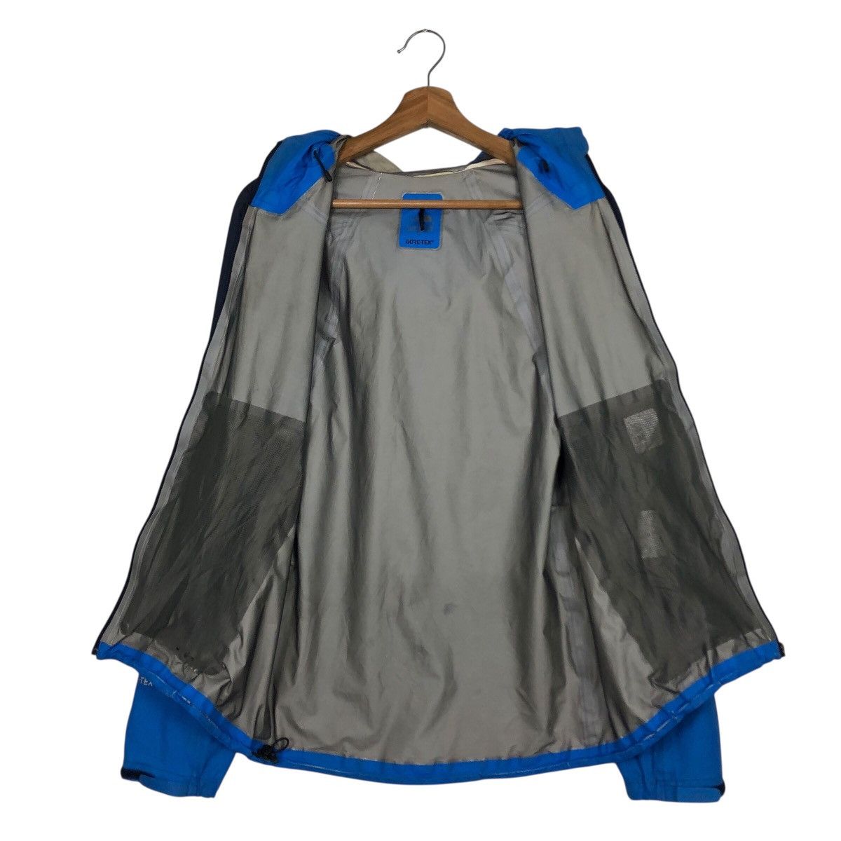 The North Face 📌Rich Blue Zipper Outdoor Hunting The North Face Goretex Size US M / EU 48-50 / 2 - 15 Thumbnail