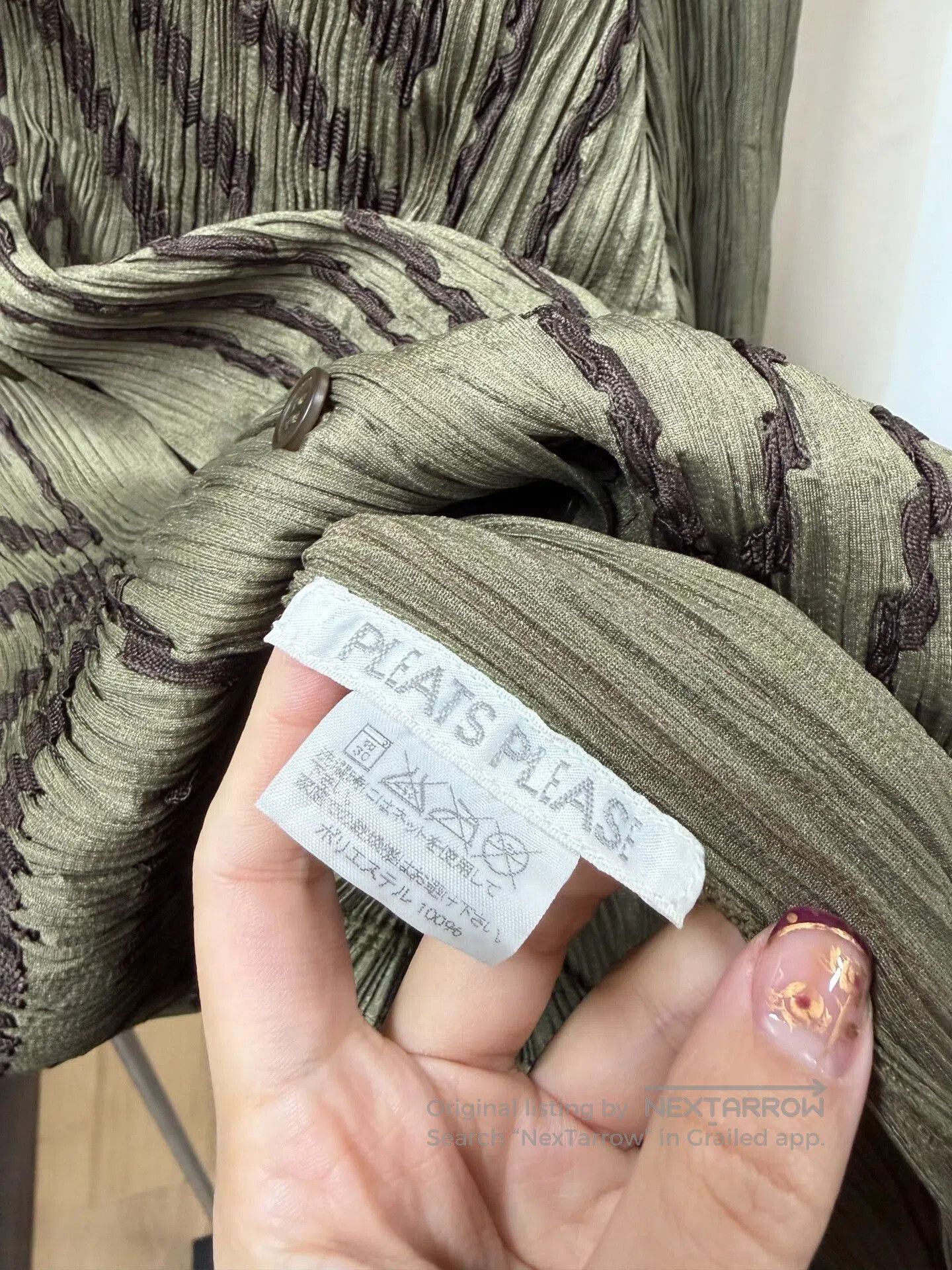 Pleats Please Issey Miyake Pleats Please ISSEY MIYAKE Pleated Shirt. Size L / US 10 / IT 46 - 2 Thumbnail