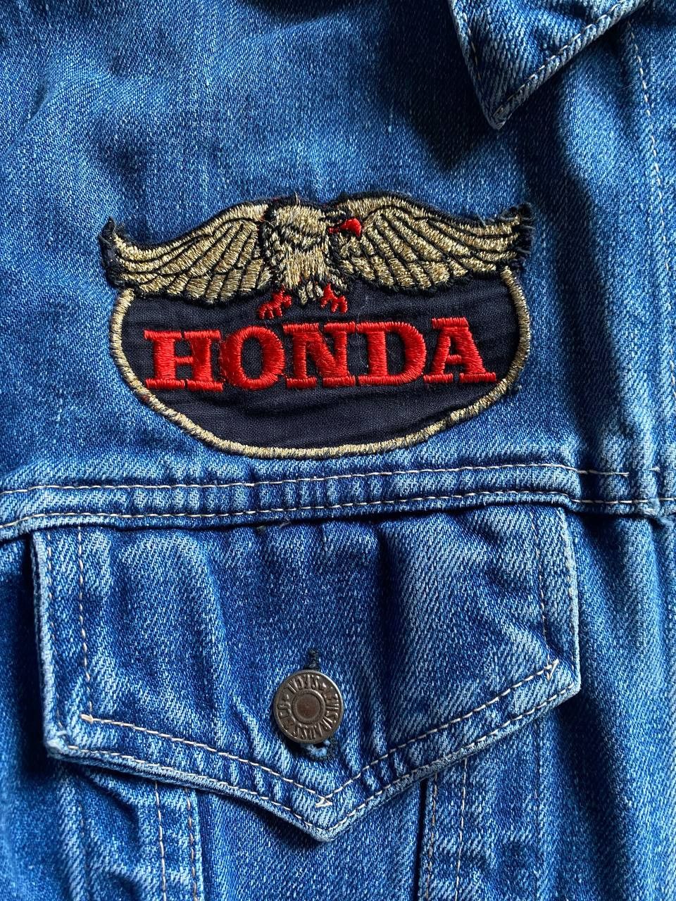 Honda Vintage Honda Patch Denim Jacket Levi’s Style Biker Size US M / EU 48-50 / 2 - 3 Thumbnail