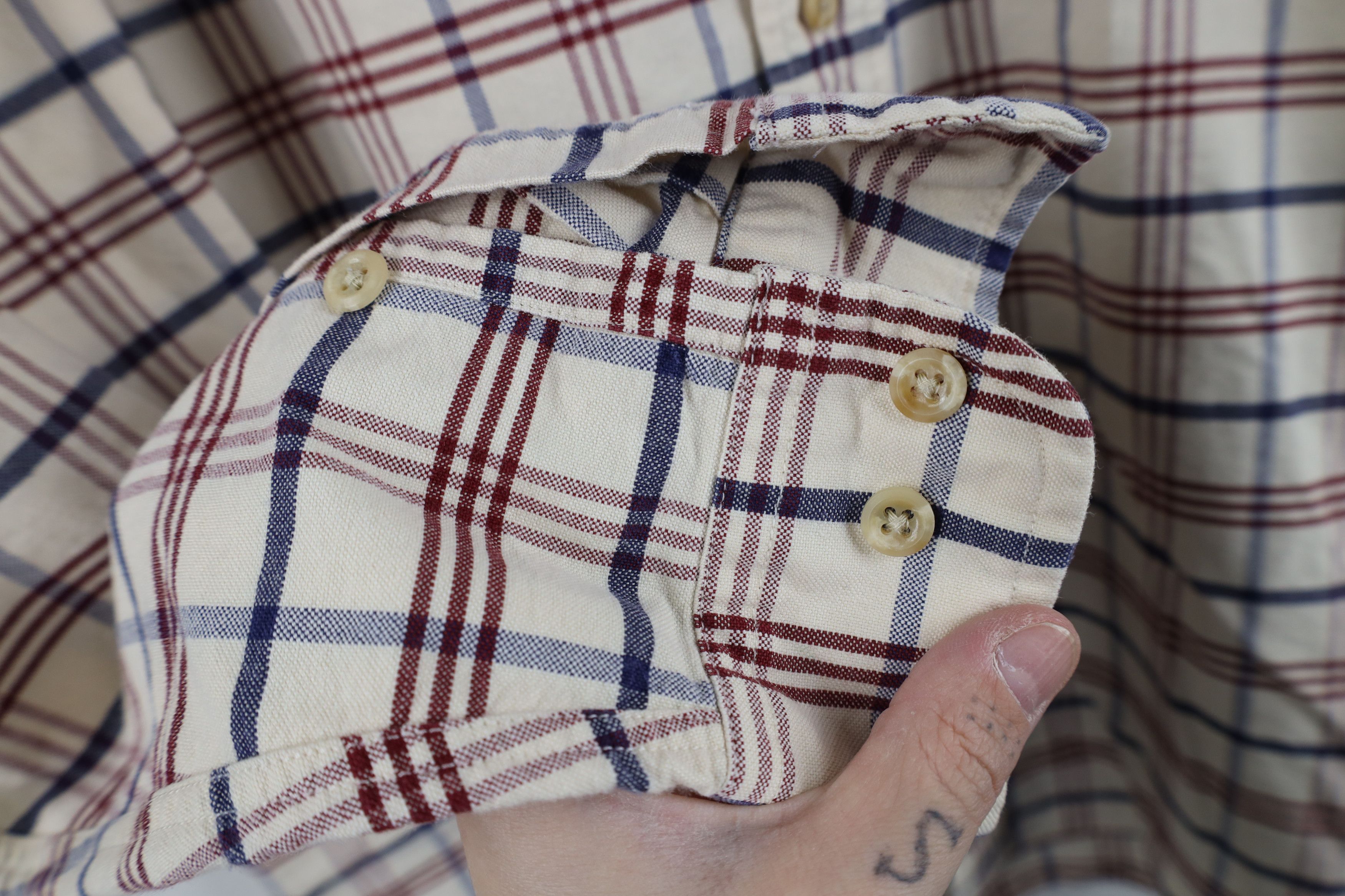 Tommy Hilfiger Vintage 90s Tommy Hilfiger Cotton Oxford Button Down Shirt Size US M / EU 48-50 / 2 - 6 Thumbnail
