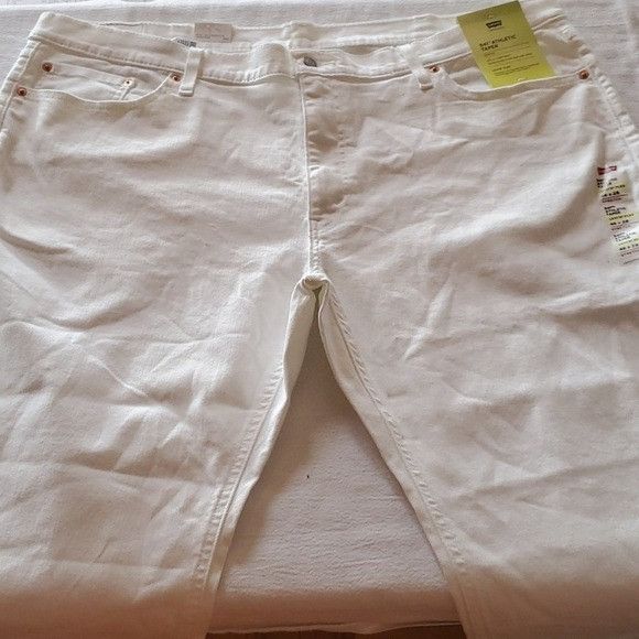 Levi's Levi's 541 Flex Athletic Taper Stretch White Sz. 46x28 Jeans Size US 44 / EU 60 - 1 Thumbnail
