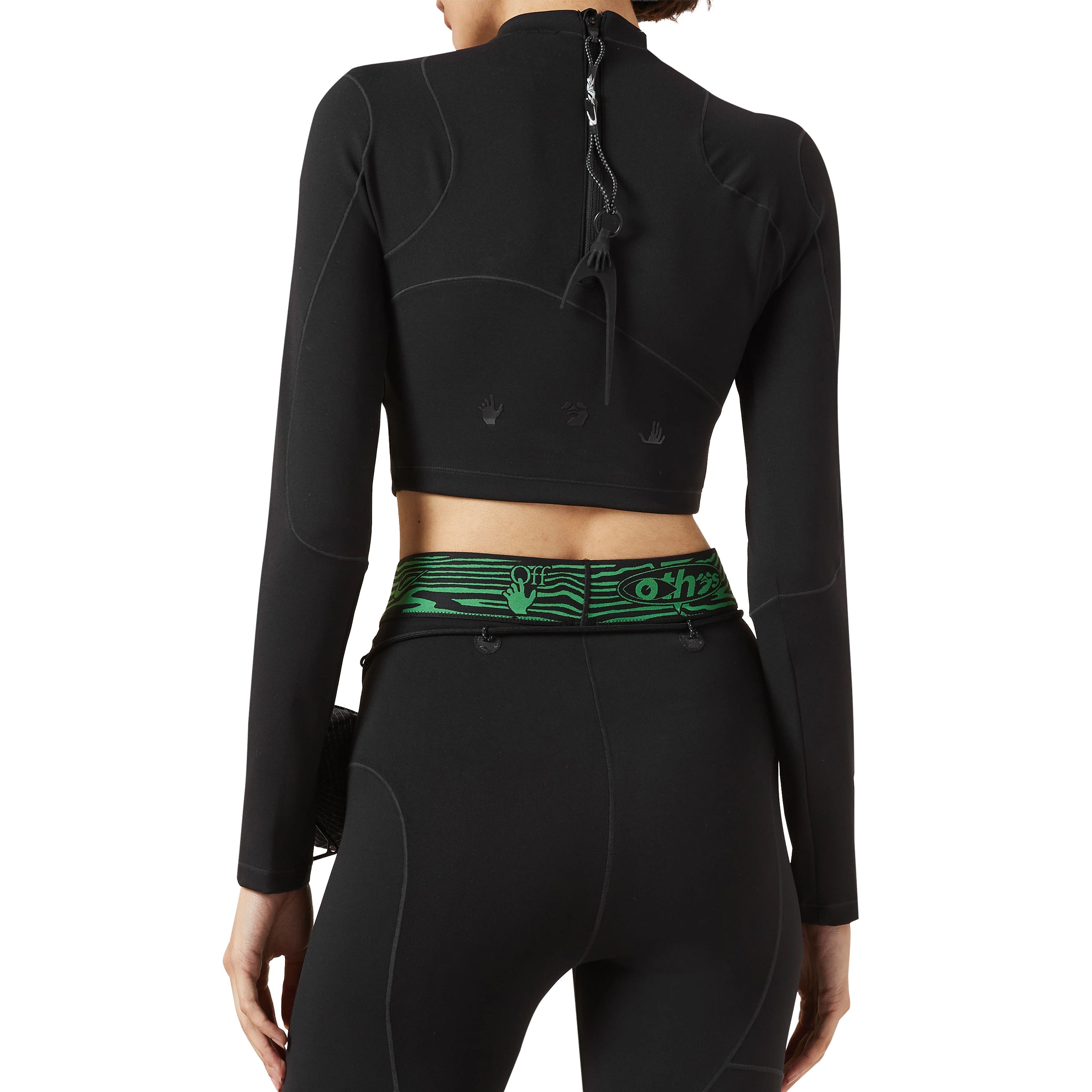 Off-White NIKE X OFF-WHITE Crop Top in Dri-Fit Nylon Size S / US 4 / IT 40 - 2 Thumbnail