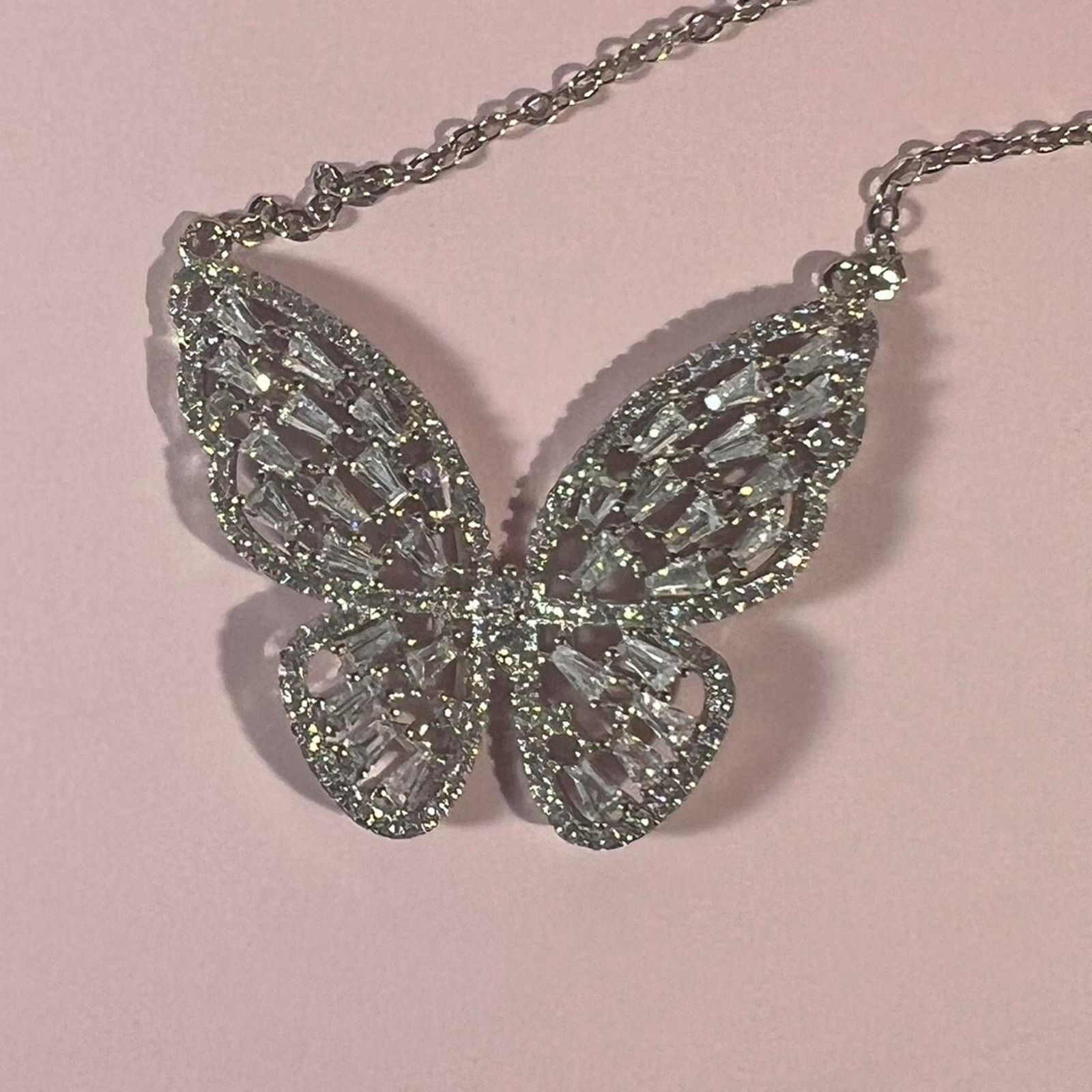 Jewelry Hespera silver butterfly necklace Size ONE SIZE - 3 Thumbnail