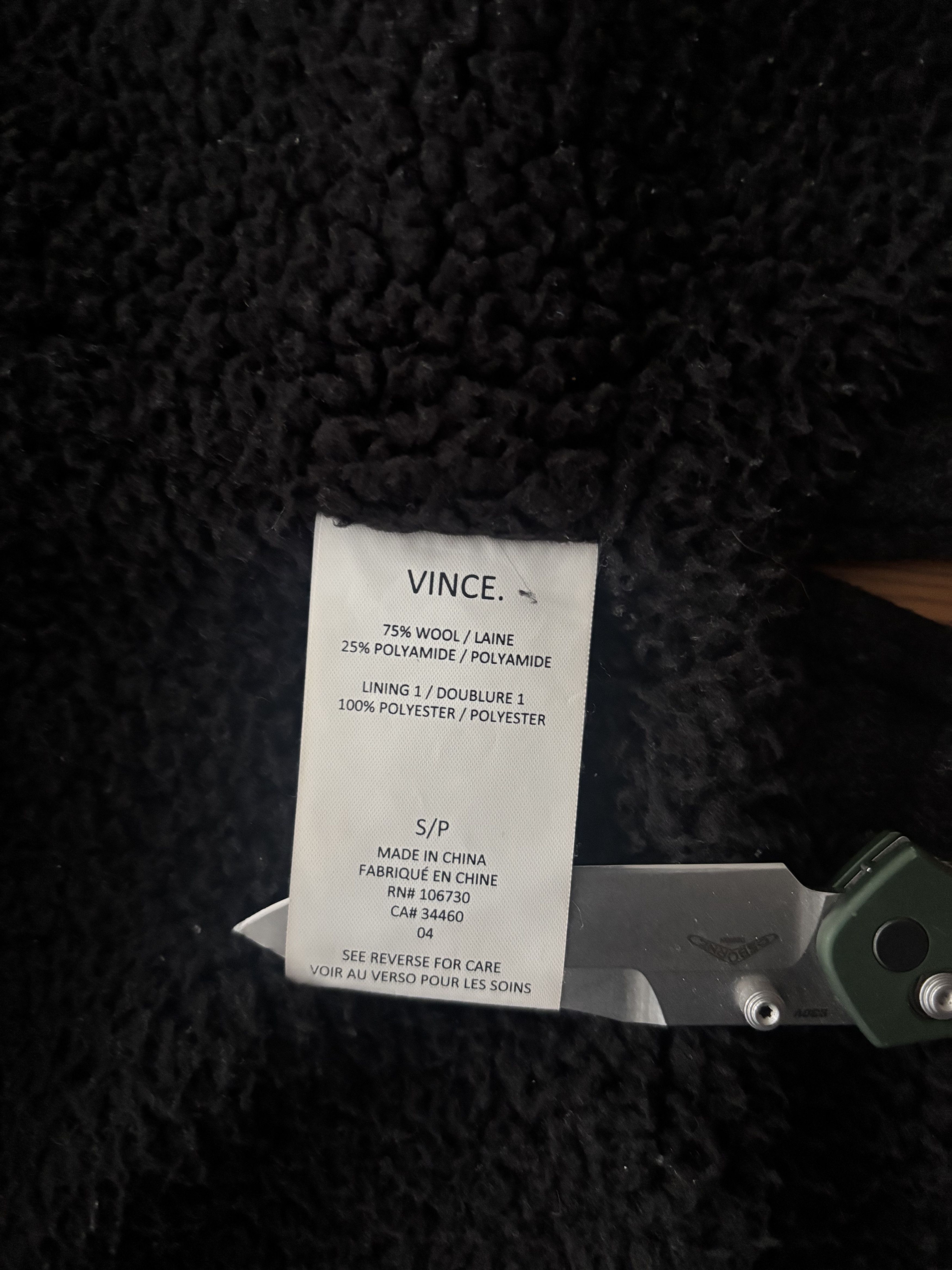 Vince Wool plaid, fur lined Chore Coat Size US S / EU 44-46 / 1 - 7 Thumbnail