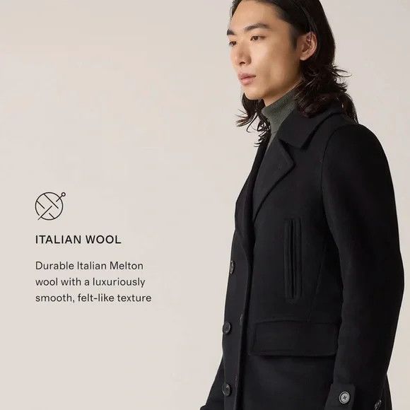 Quince Italian Wool Peacoat Size US S / EU 44-46 / 1 - 5 Thumbnail