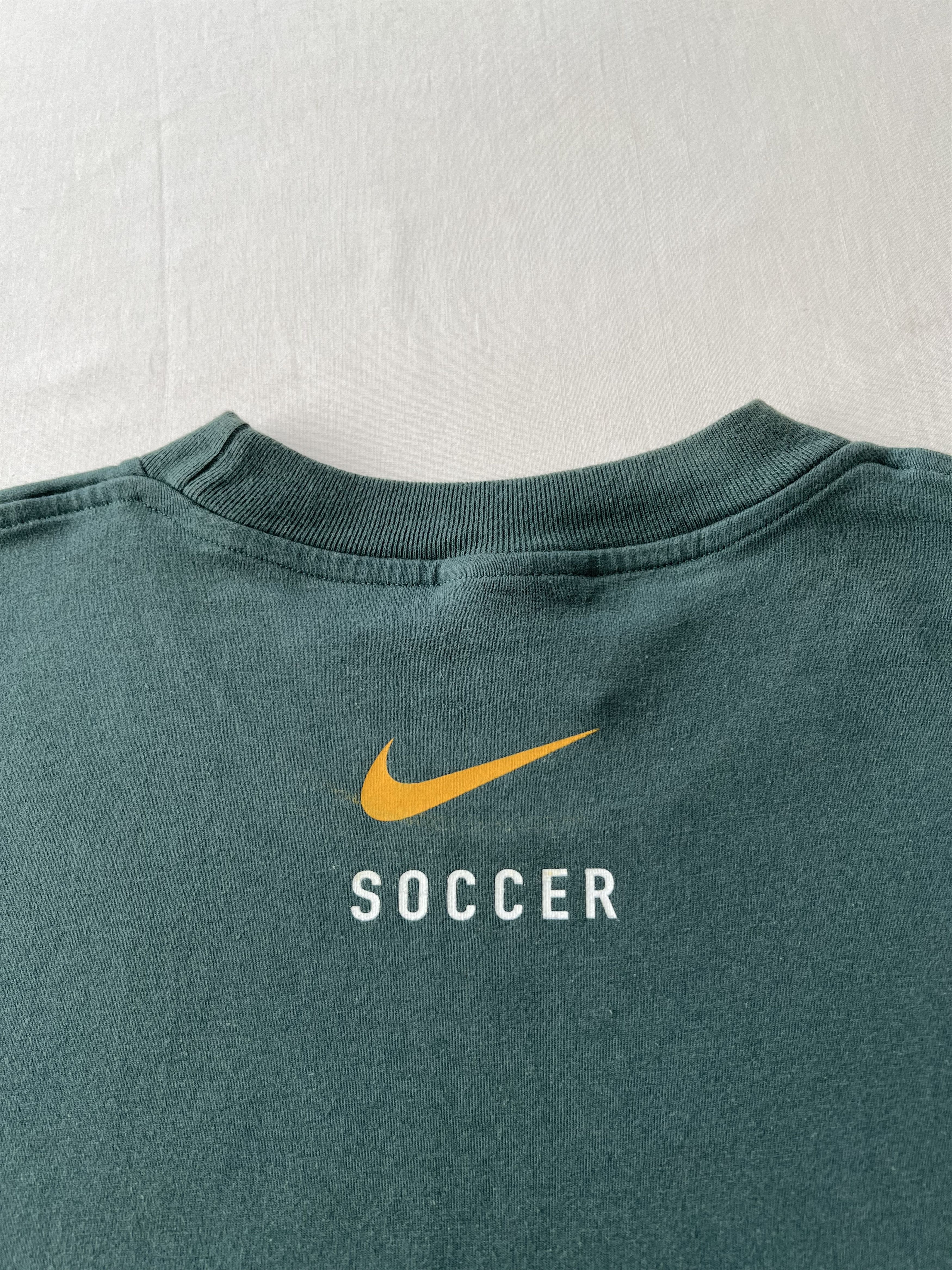 Nike Vintage 90s Nike International Premier Cup Soccer T-shirt Size US L / EU 52-54 / 3 - 16 Thumbnail