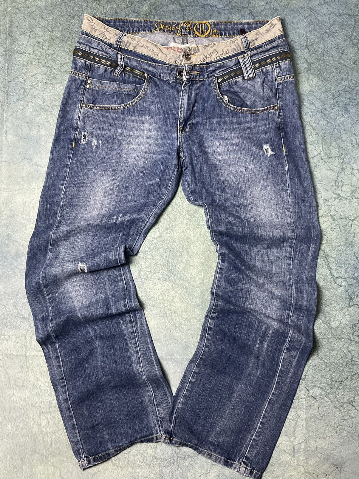 Vintage Y2K jeans Size US 33 - 1 Thumbnail