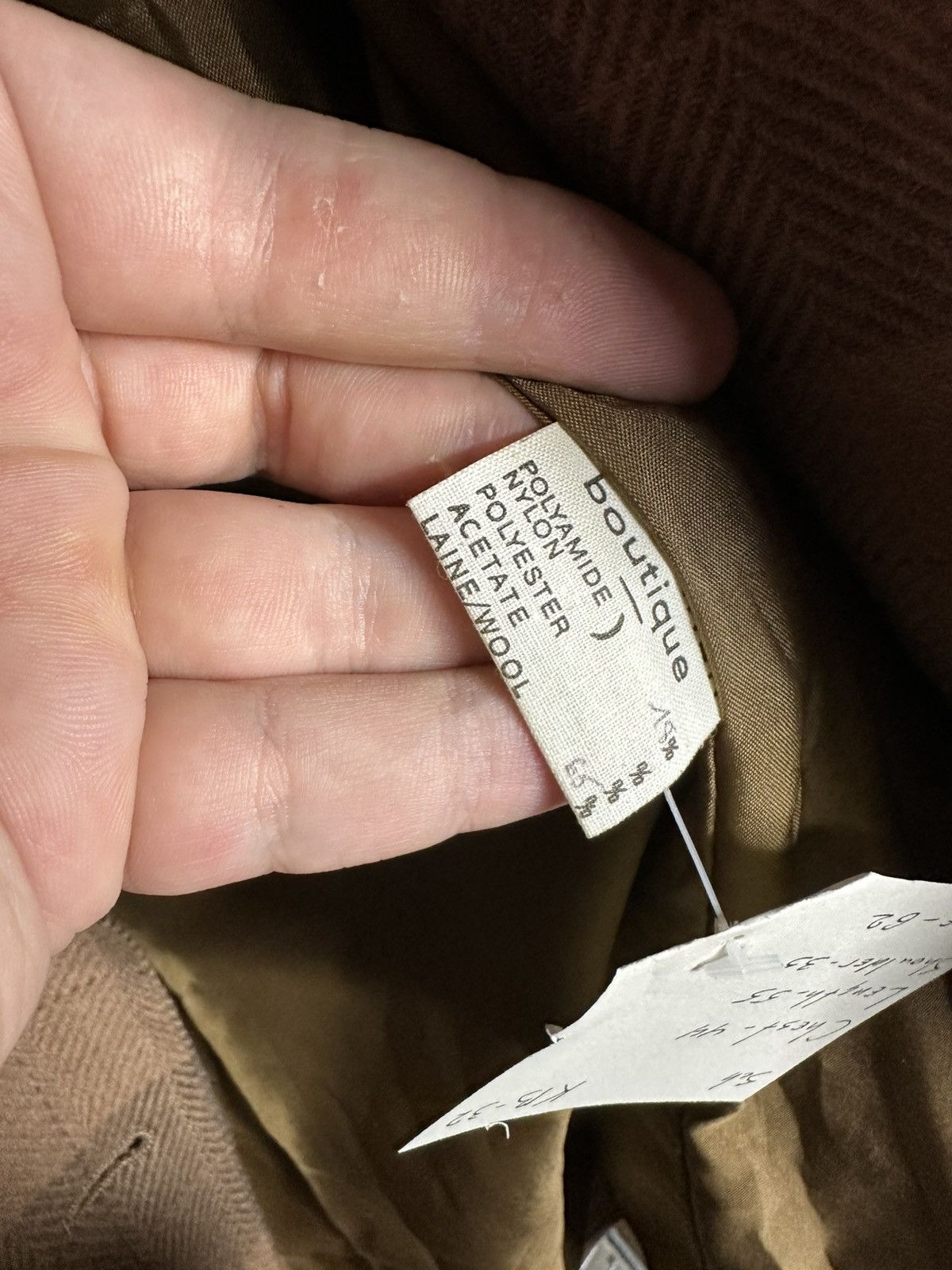 Jean-Louis Scherrer Scherrer Boutique Paris Plaid Wool Jacket Size 36 Size XS / US 0-2 / IT 36-38 - 6 Thumbnail