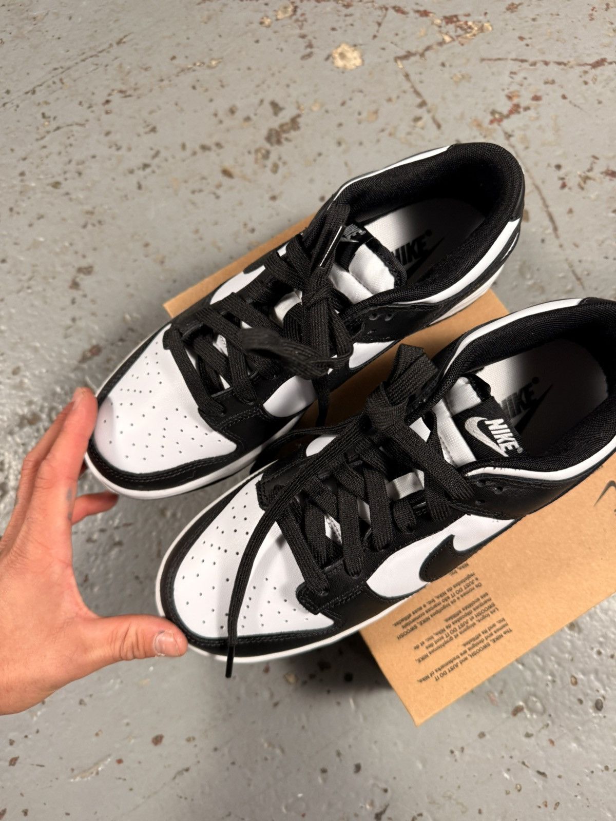 Nike Slightly Imperfect Nike Dunk Pandas Size US 8 / EU 41 - 9 Thumbnail