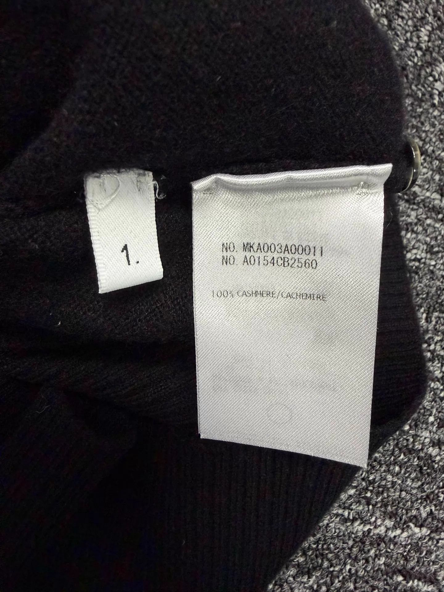 Thom Browne Thom Browne 4-Bar 100% Cashmere Turtleneck Black Runway Size US S / EU 44-46 / 1 - 5 Thumbnail