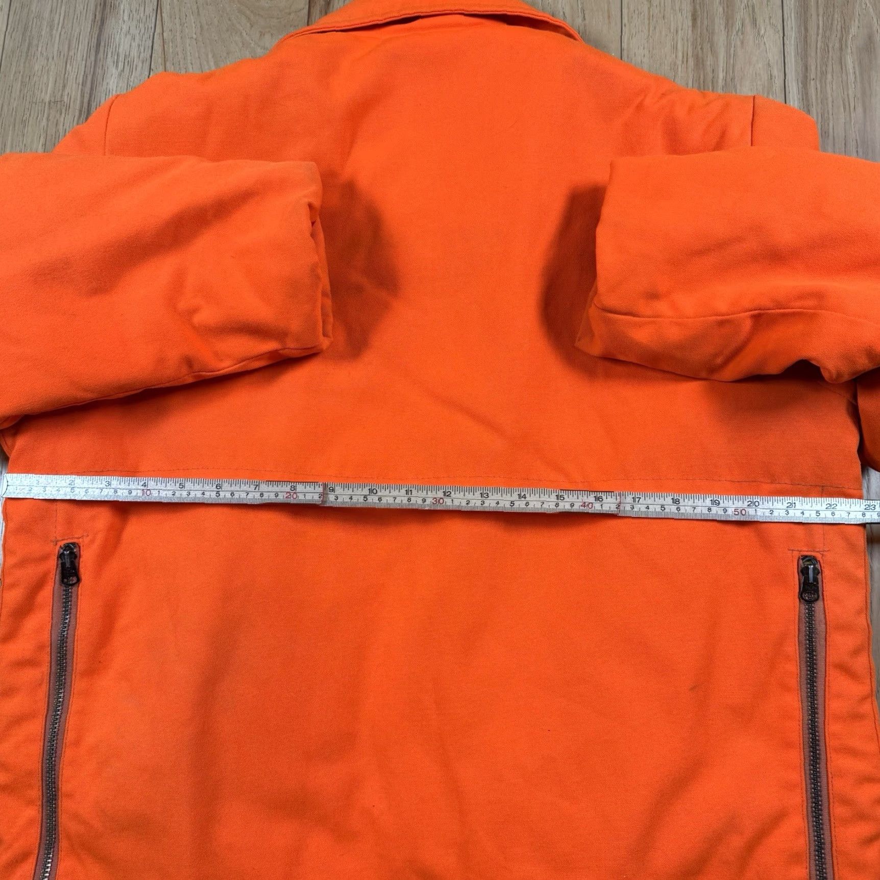 Vintage VINTAGE Carters Jacket Puffer Full Zip Mens 40 Orange 60’s Work Cotton" Size US XXS / EU 40 - 7 Thumbnail