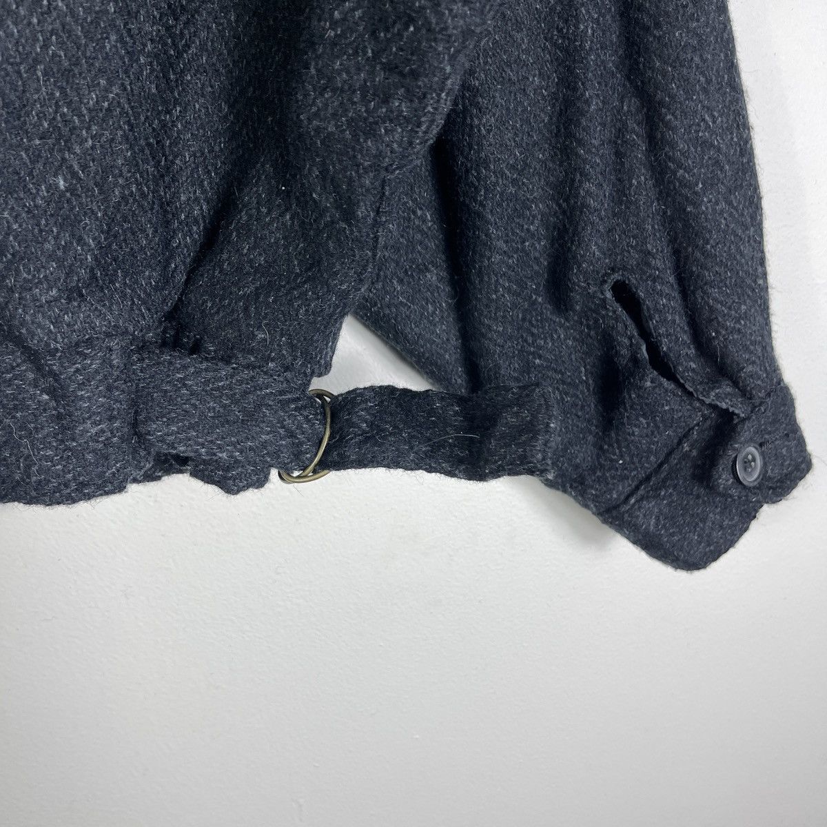 Issey Miyake Vintage Issey Miyake Inspired Powerful Vise Wool Bomber Size US L / EU 52-54 / 3 - 6 Thumbnail