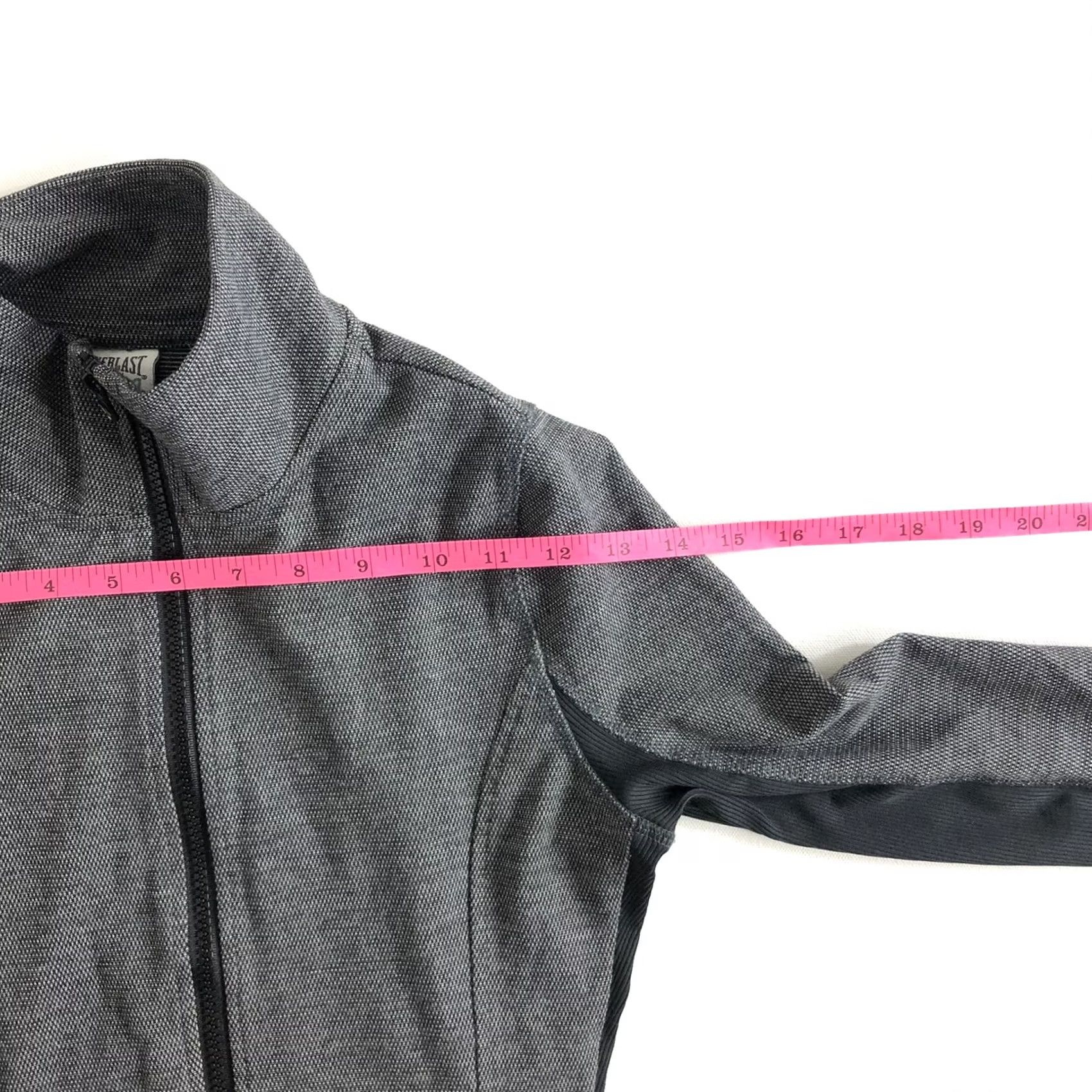 Everlast Everlast Jacket Full Zip Up Regular Women's Medium Black Gray 4712937538032 Best Everyday Activewear Jacket Size M / US 6-8 / IT 42-44 - 5 Thumbnail