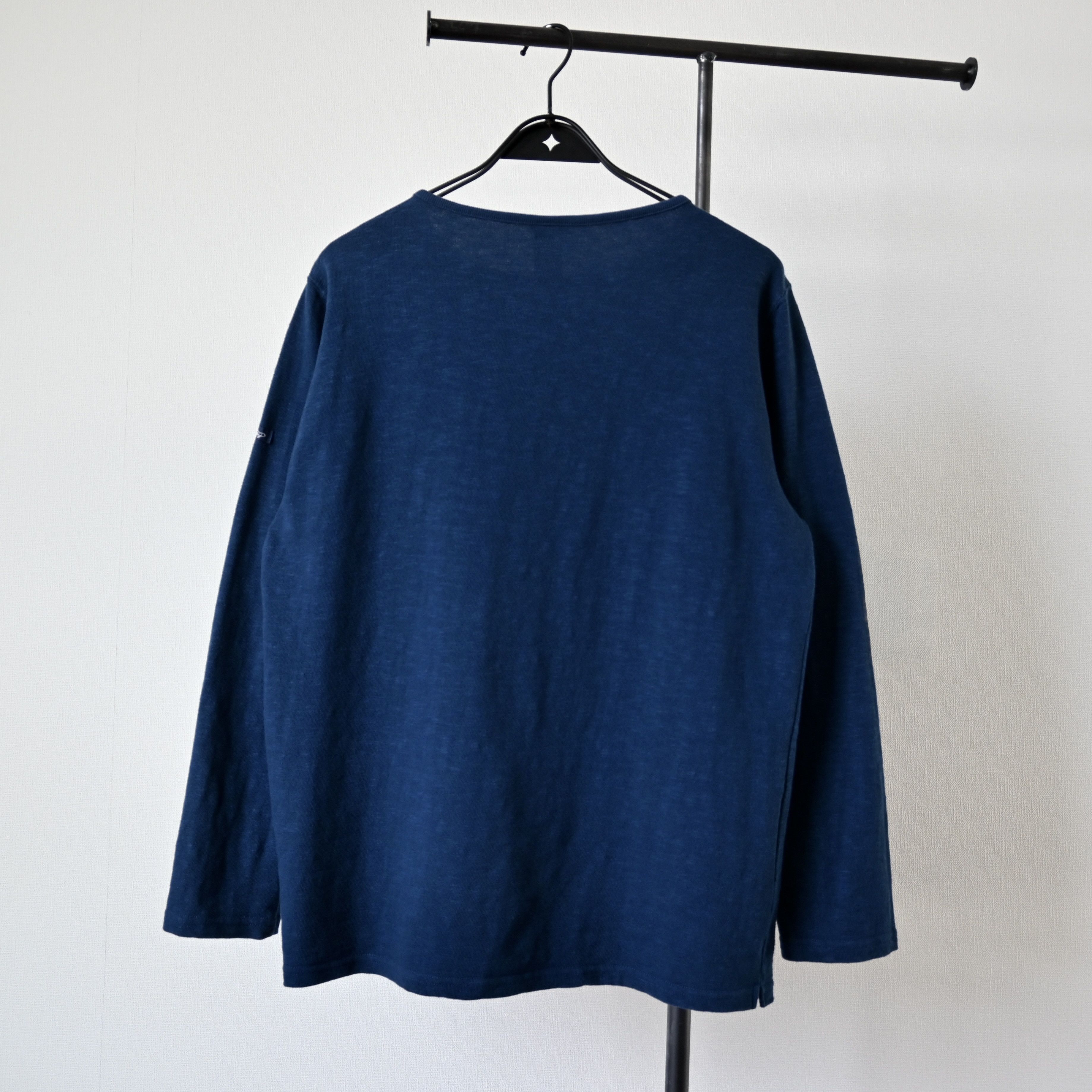 Japanese Brand Tieasy te001 heavyweight slub boatneck shirt made in Japan Size US M / EU 48-50 / 2 - 2 Thumbnail