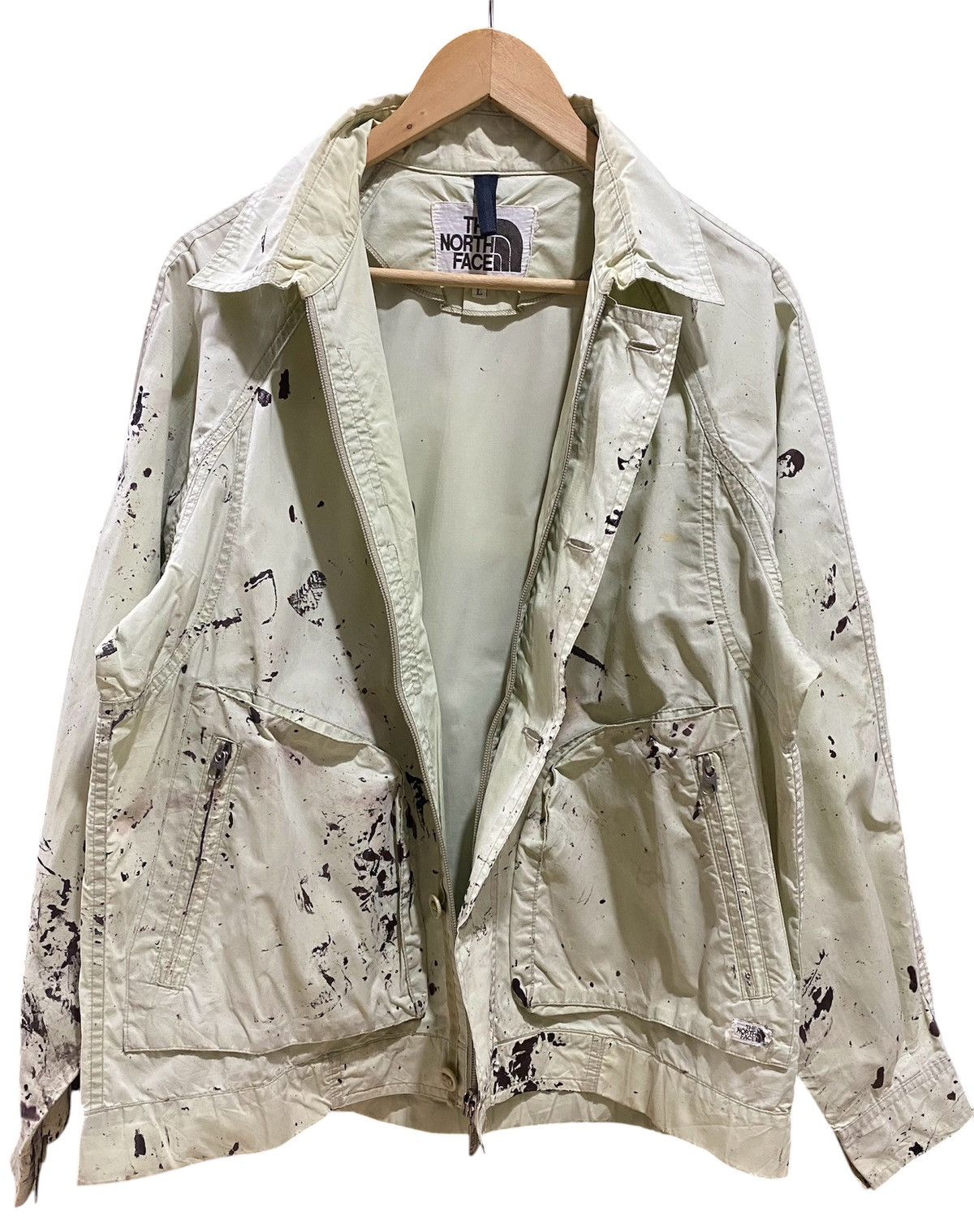 The North Face Vintage The North Face Painter Art Custom Bomber Jacket Size US L / EU 52-54 / 3 - 3 Thumbnail