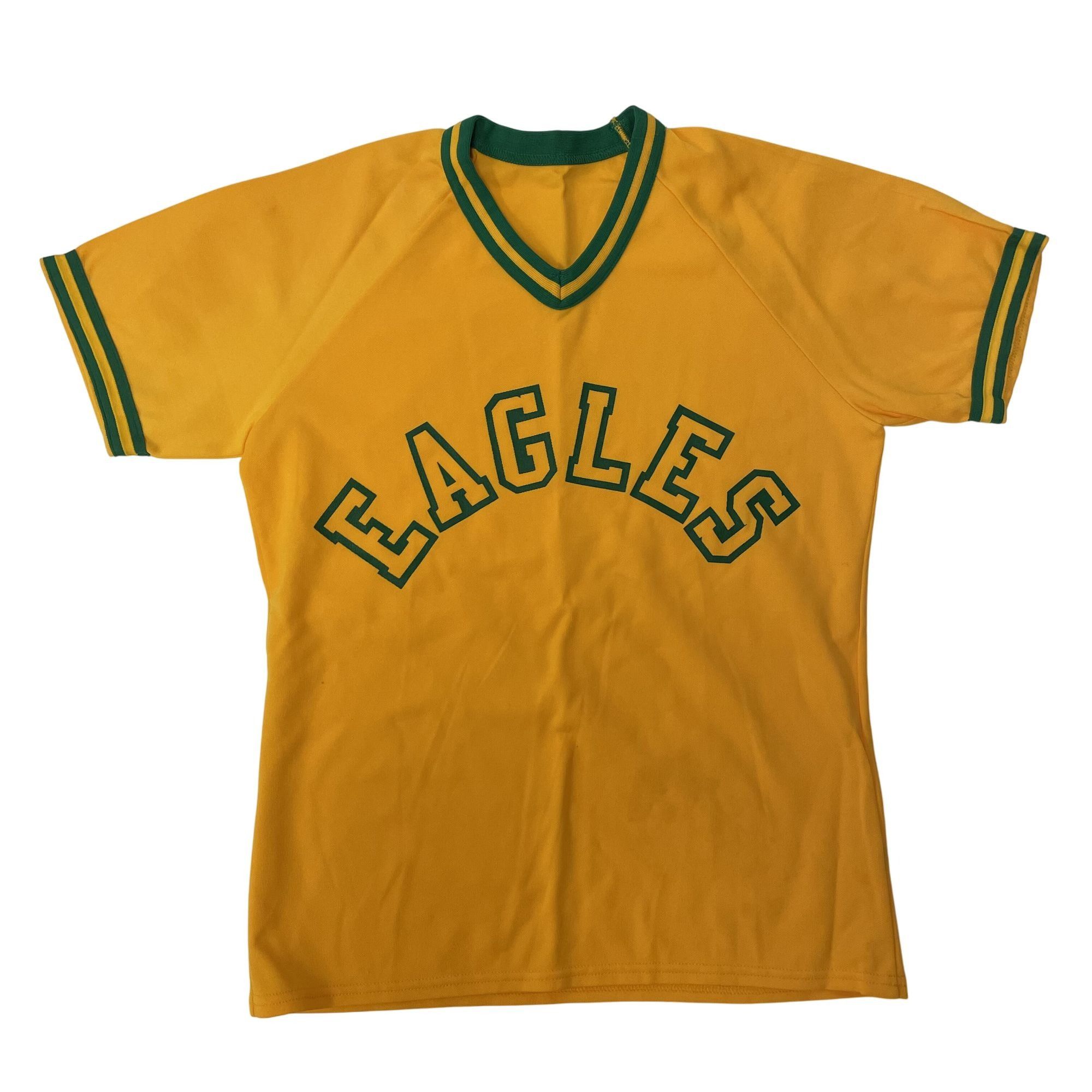 Other Vtg Stretchy RINGER V Neck Athletic Eagles Jersey T Shirt Size US S / EU 44-46 / 1 - 1 Thumbnail