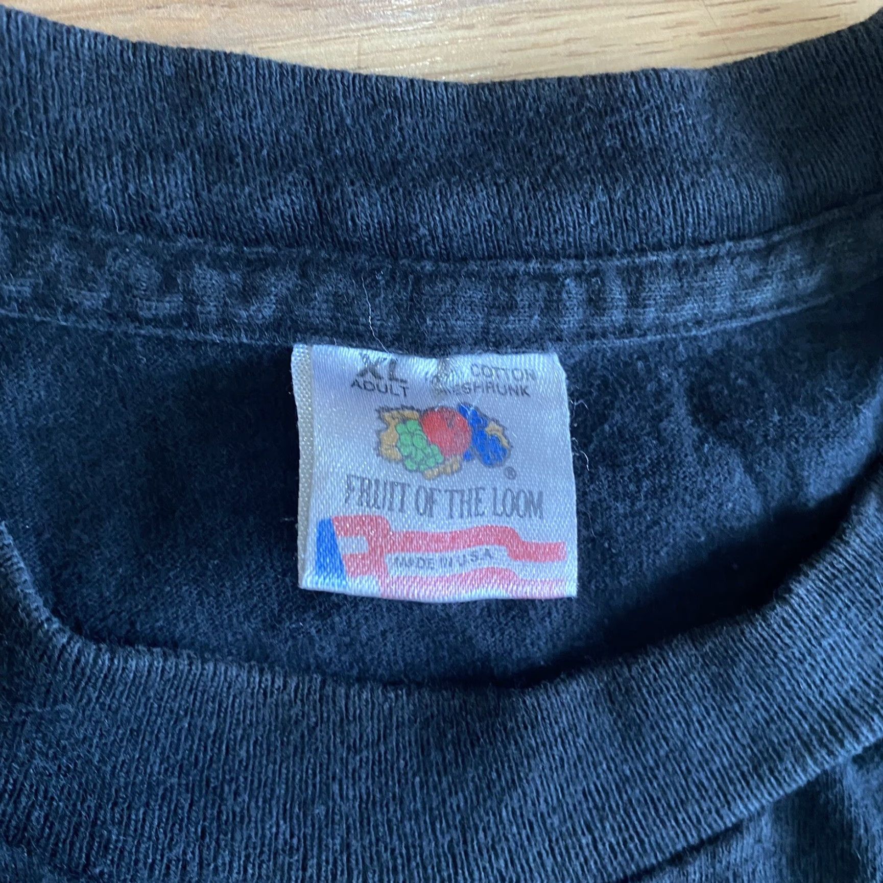 Fruit Of The Loom VINTAGE Arizona WildFires Eagle Graphic T-Shirt USA Made Single Stitch XL Mens Black Cotton 90s Retro Wild Fires Logo 1996 Size US XL / EU 56 / 4 - 4 Thumbnail