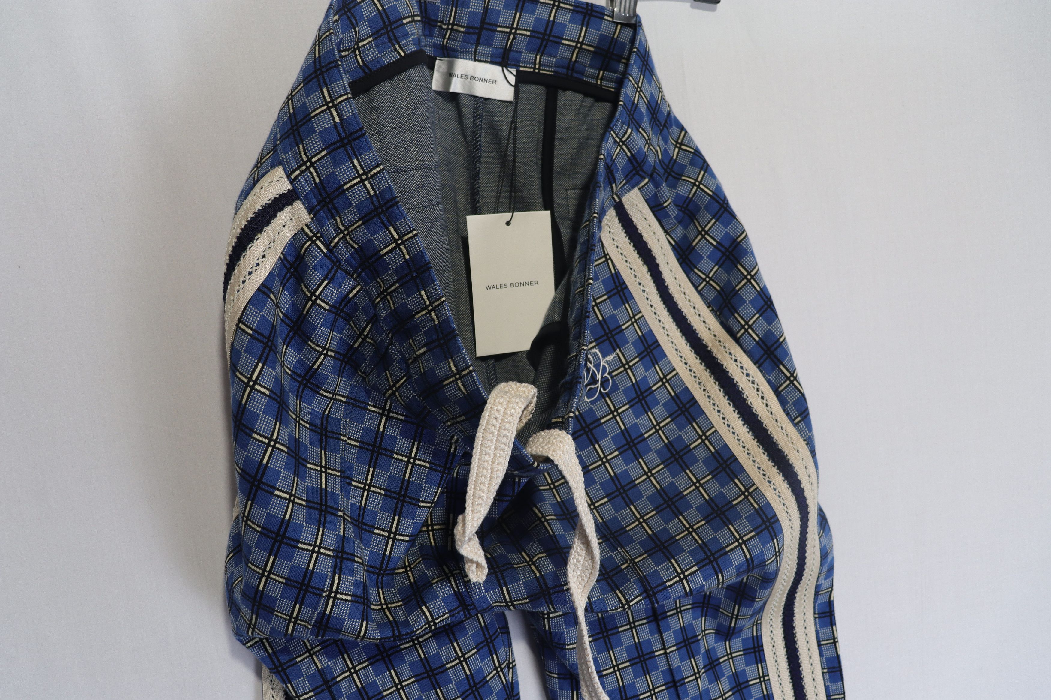 Wales Bonner o1rshd11223 Jersey Jacquard London Tracksuit Bottom Size US 30 / EU 46 - 7 Thumbnail