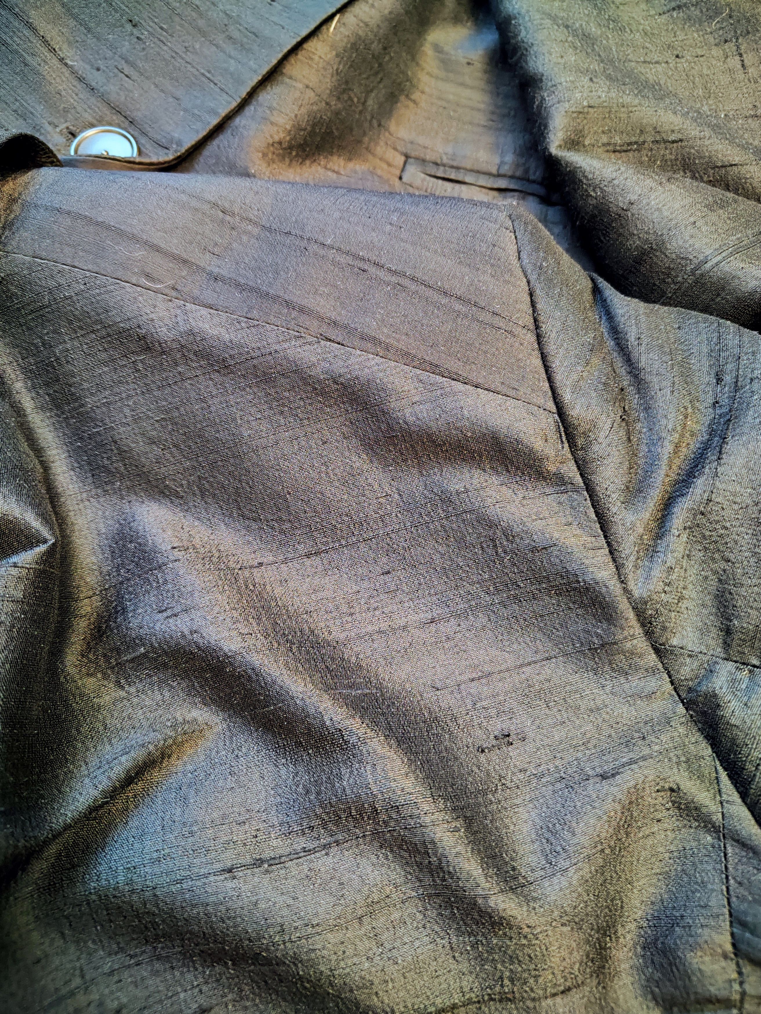 Veronique Branquinho Runway silk smoking blazer SS08.Like Carol Christian Poell Size US L / EU 52-54 / 3 - 9 Thumbnail