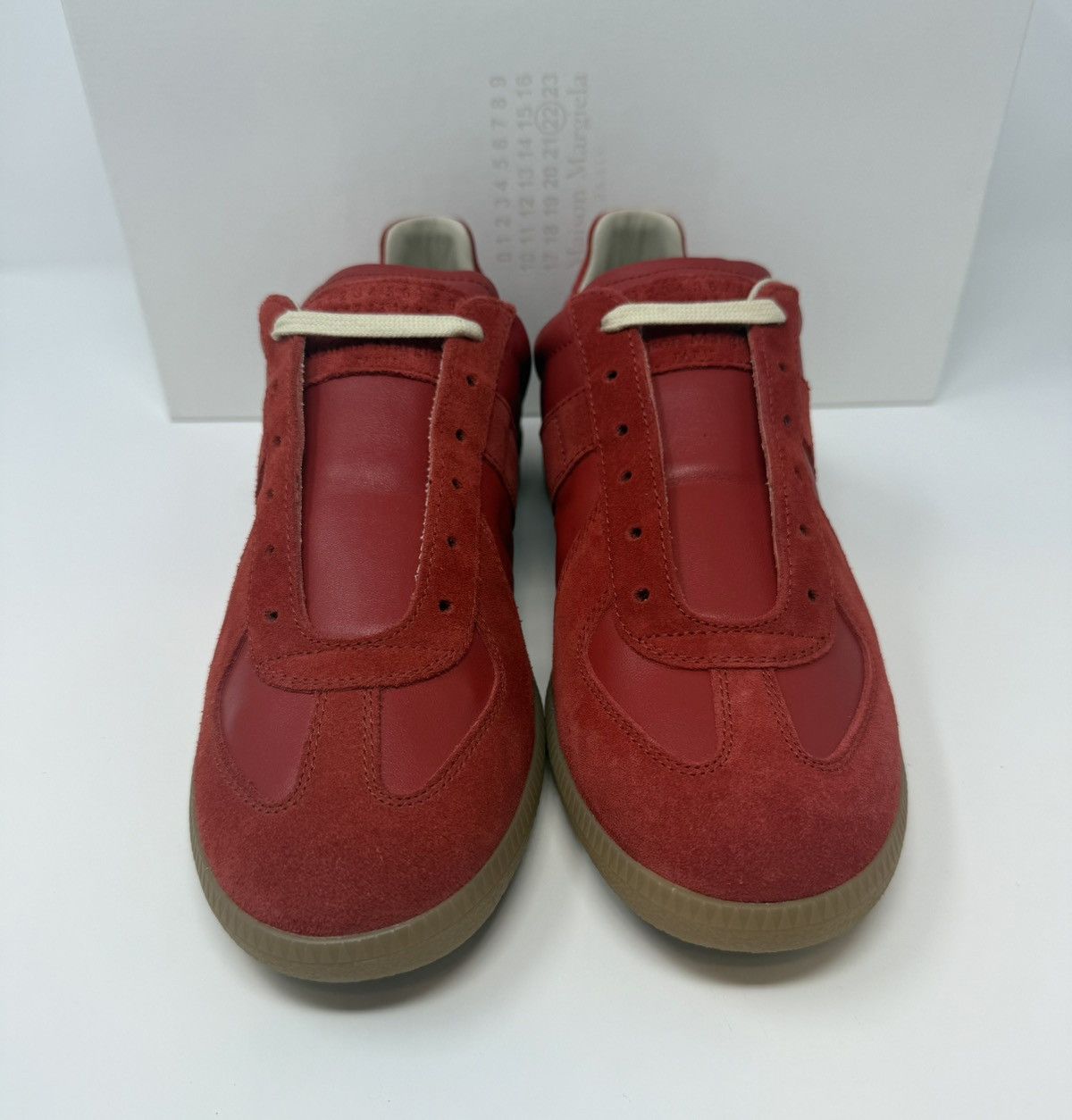 Maison Margiela Maison Margiela Replica GAT Sneaker Red Size US 8 / EU 41 - 2 Thumbnail