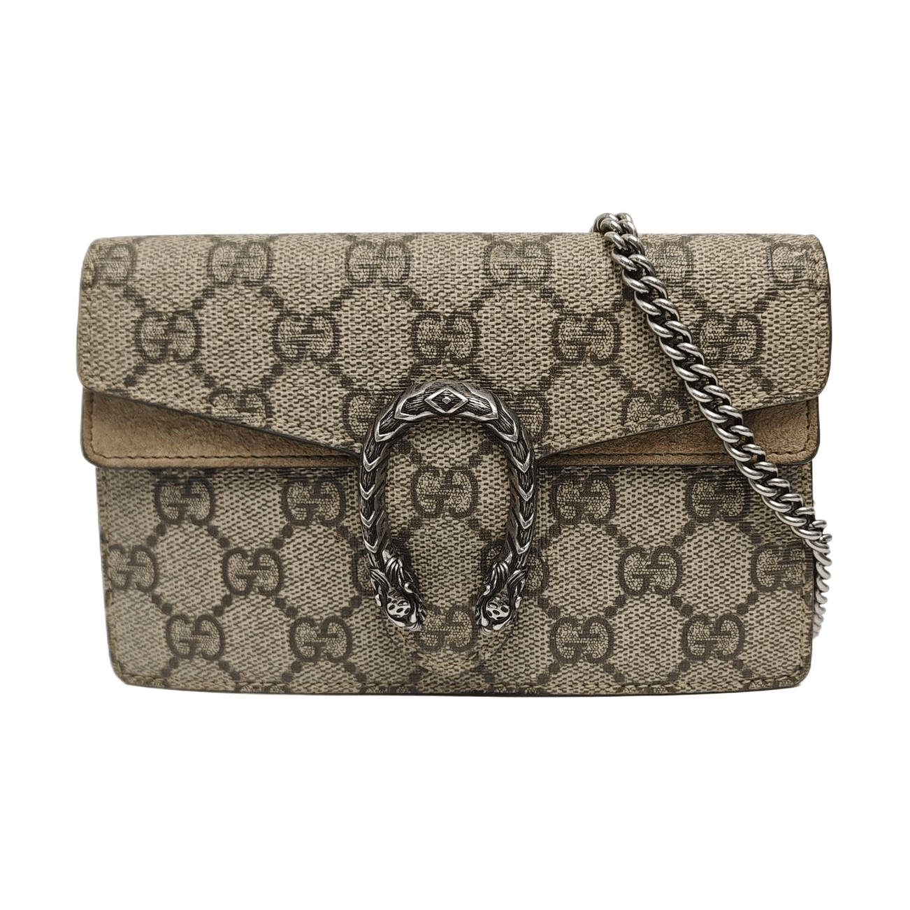 Gucci Gucci Dionysus Super Mini GG Supreme Canvas Bag Size ONE SIZE - 1 Thumbnail