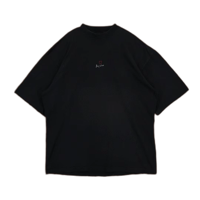 Balenciaga Balenciaga Heart Embroidery Short Sleeve Shirt-2507 Size US S / EU 44-46 / 1 - 1 Thumbnail