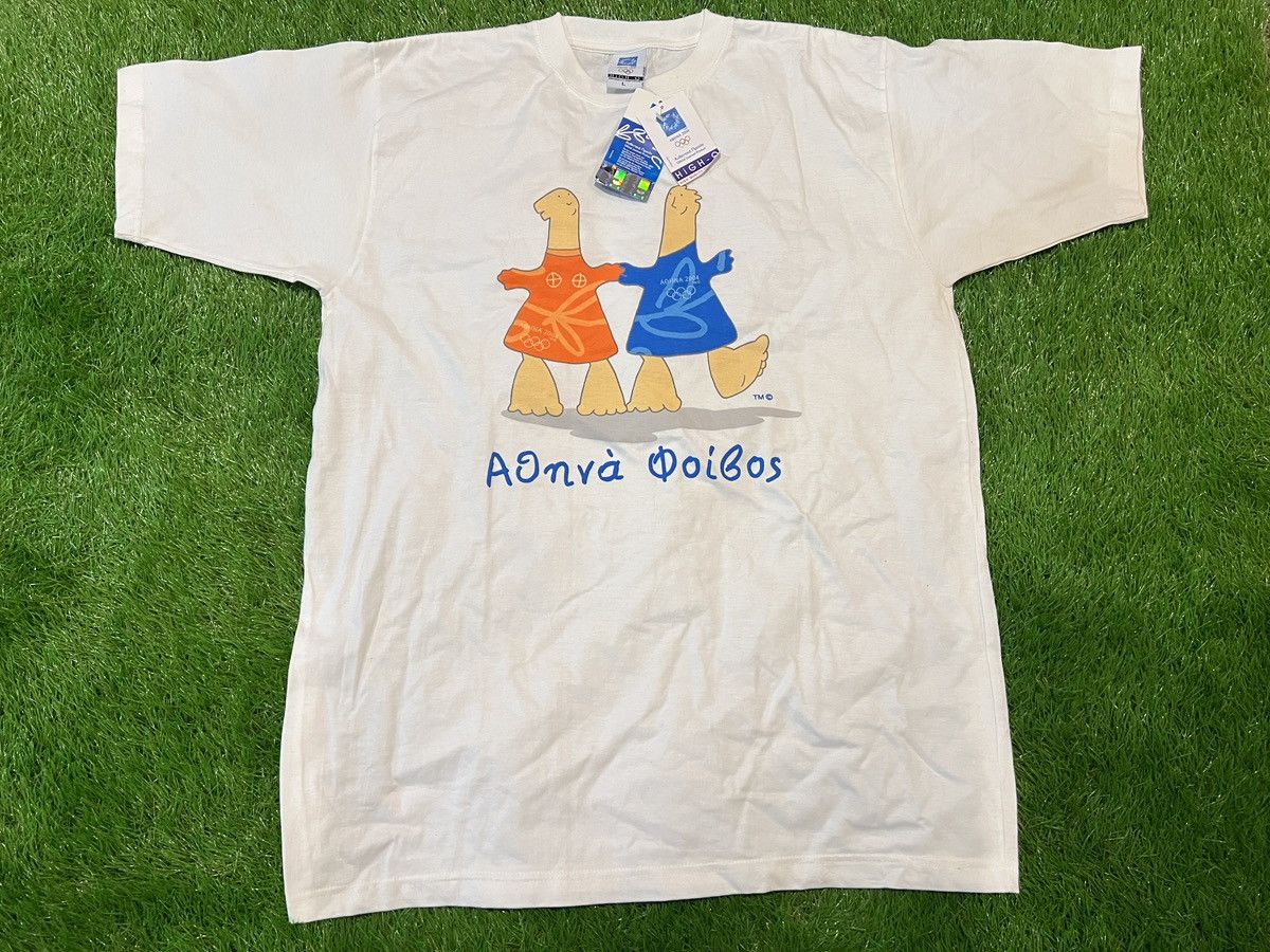 USA Olympics NEW - Official Athena And Phevos Athens 2004 Olympic Shirt Size US L / EU 52-54 / 3 - 1 Thumbnail