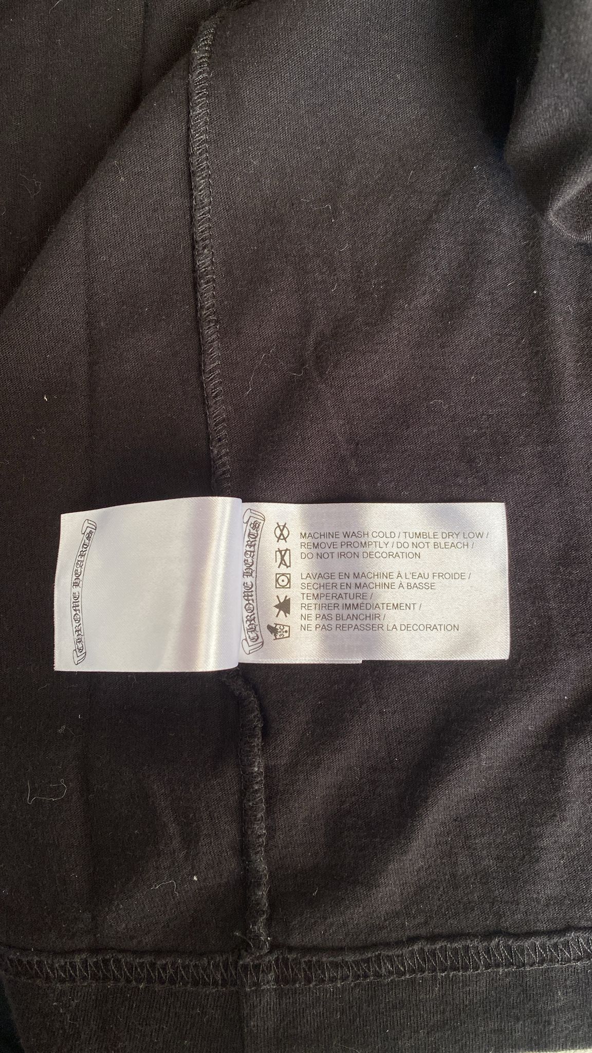 Chrome Hearts Chrome Hearts Black Tee Size US L / EU 52-54 / 3 - 8 Thumbnail
