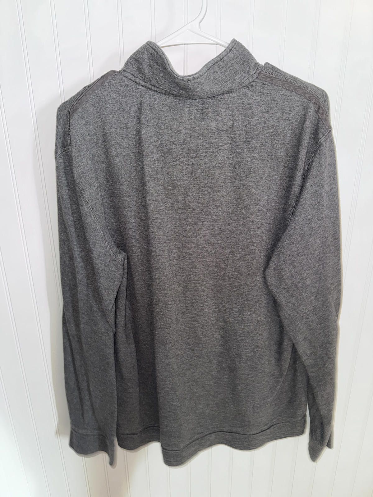 Calvin Klein Calvin Klein Gray Quarter Zip Pullover Sweater Size US L / EU 52-54 / 3 - 2 Thumbnail