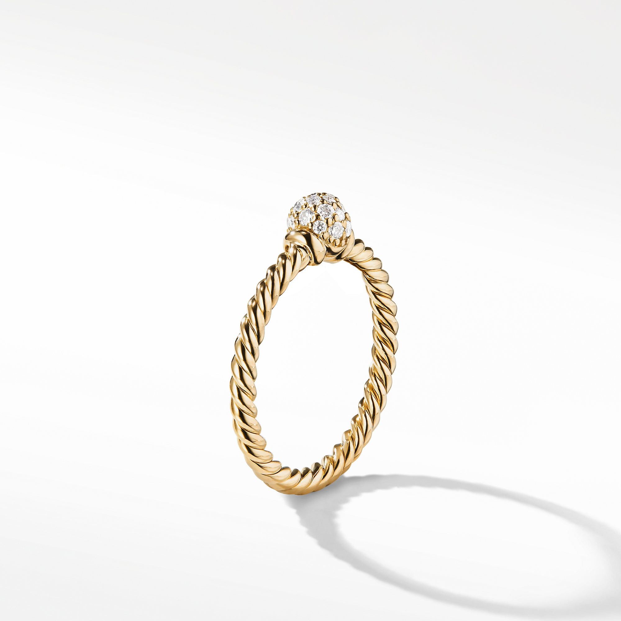 David Yurman o1s1wg111025 R13646D /Size 6 / Solari Station Ring in Golden Size ONE SIZE - 3 Thumbnail