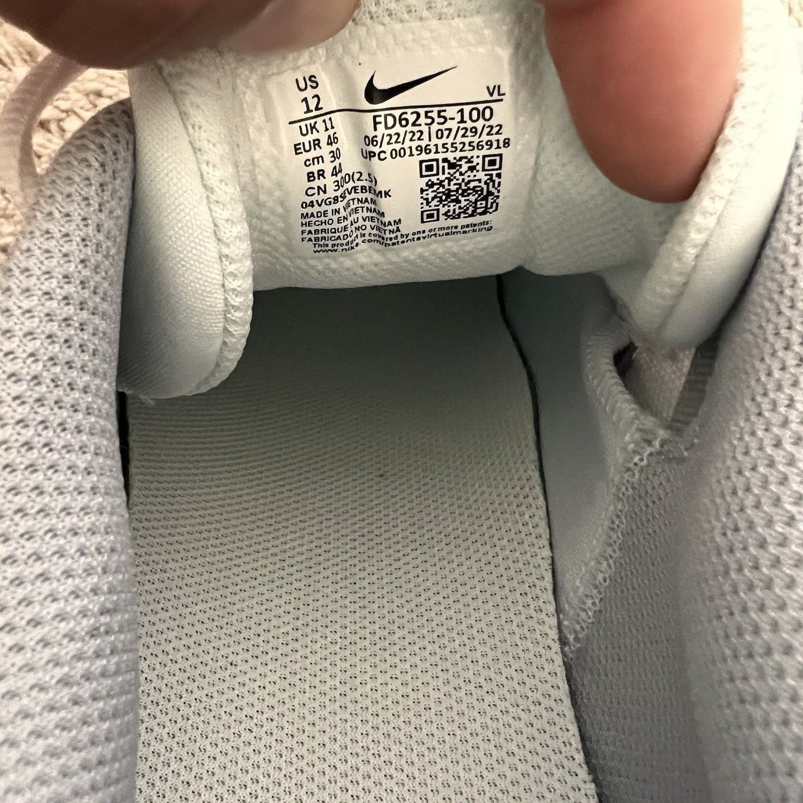 Nike Nike Alpha Huarache Elite 4 Low Baseball Cleats 12 No Lid Size US 12 / EU 45 - 9 Thumbnail
