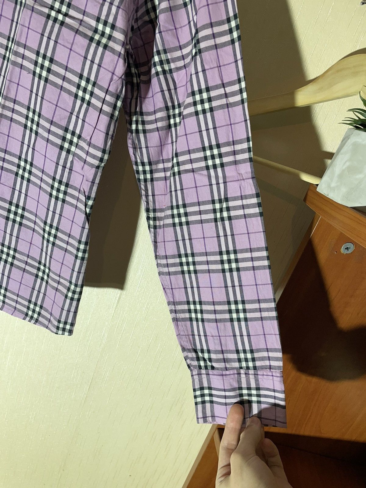 Burberry × Vintage Burberry London Nova check vintage streetwear shirt Size L / US 10 / IT 46 - 11 Thumbnail