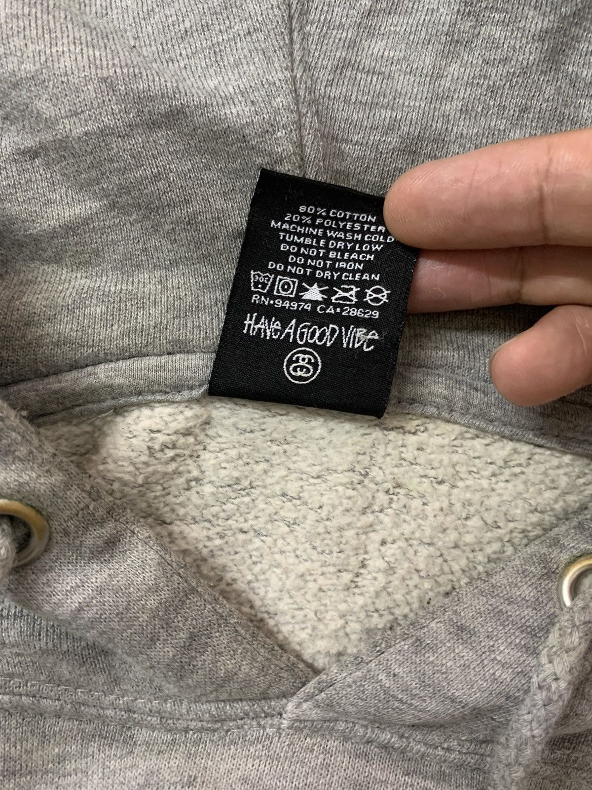 Stussy 2011 STUSSY Trademark Logo Hoodie Size US L / EU 52-54 / 3 - 11 Thumbnail