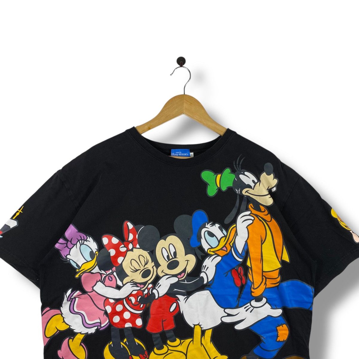 Disney × Vintage Vintage 00's DISNEY BESTIES Cartoon Colourful Graphic Tee Size 3XL / US 20-22 - 2 Thumbnail