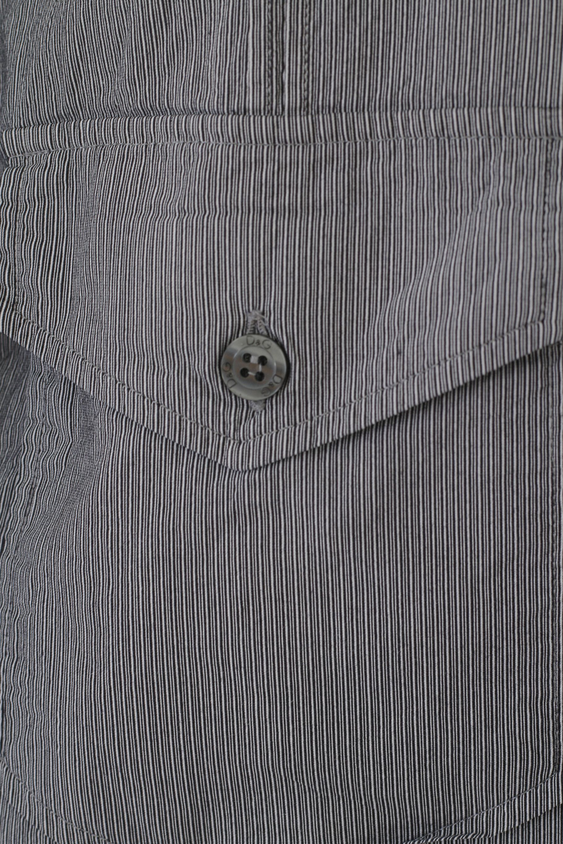 Dolce & Gabbana Dolce & Gabbana Men 16.5 42 M Casual Shirt Grey 5776 Size US M / EU 48-50 / 2 - 7 Thumbnail